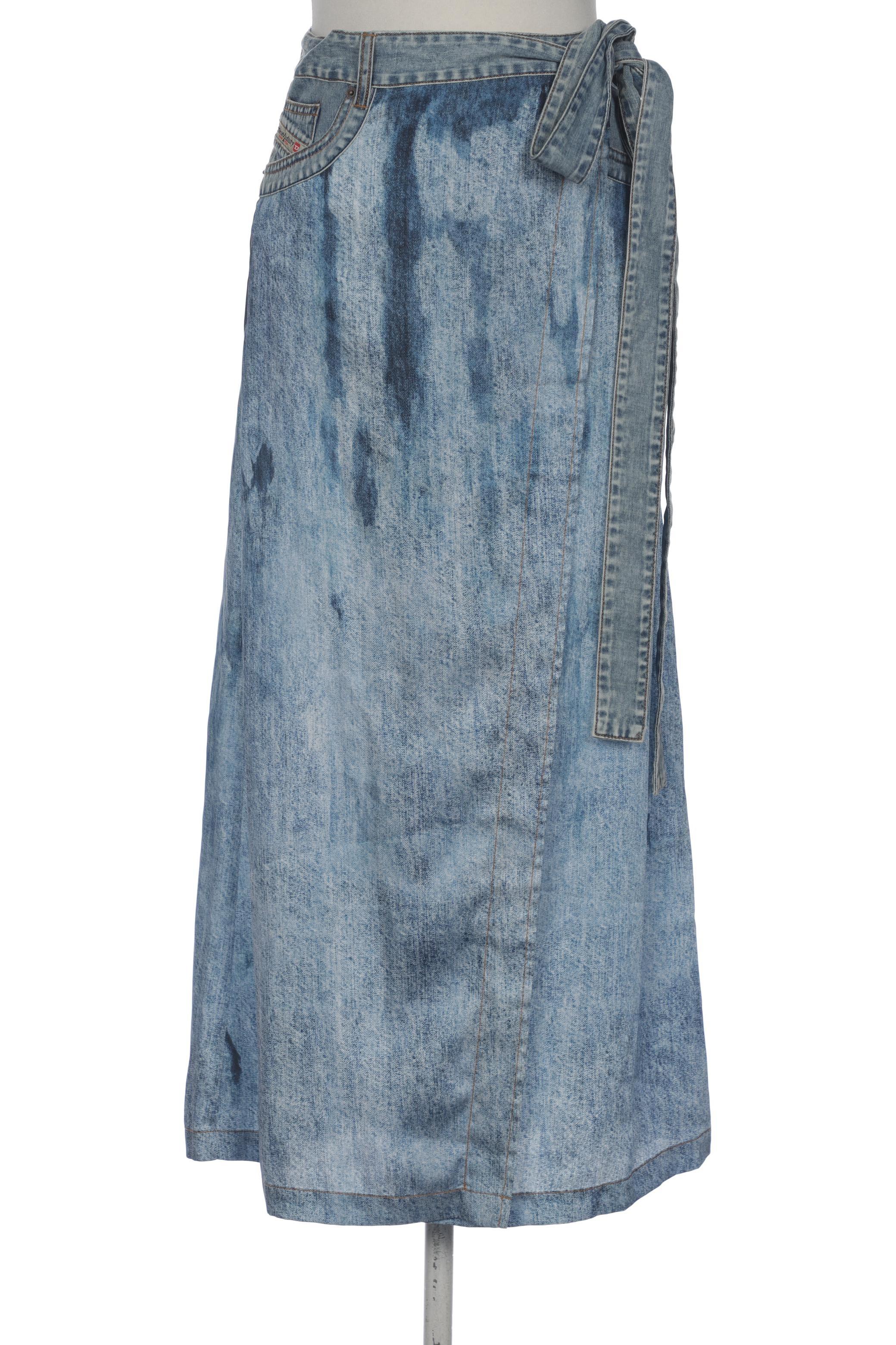 

Diesel Damen Rock, blau, Gr. 36
