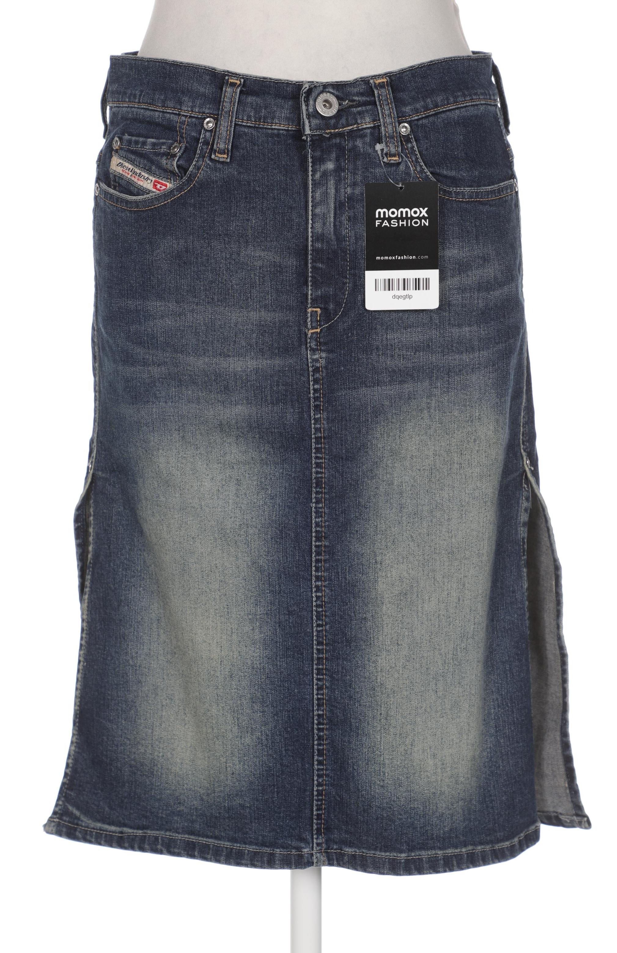

Diesel Damen Rock, marineblau, Gr. 26