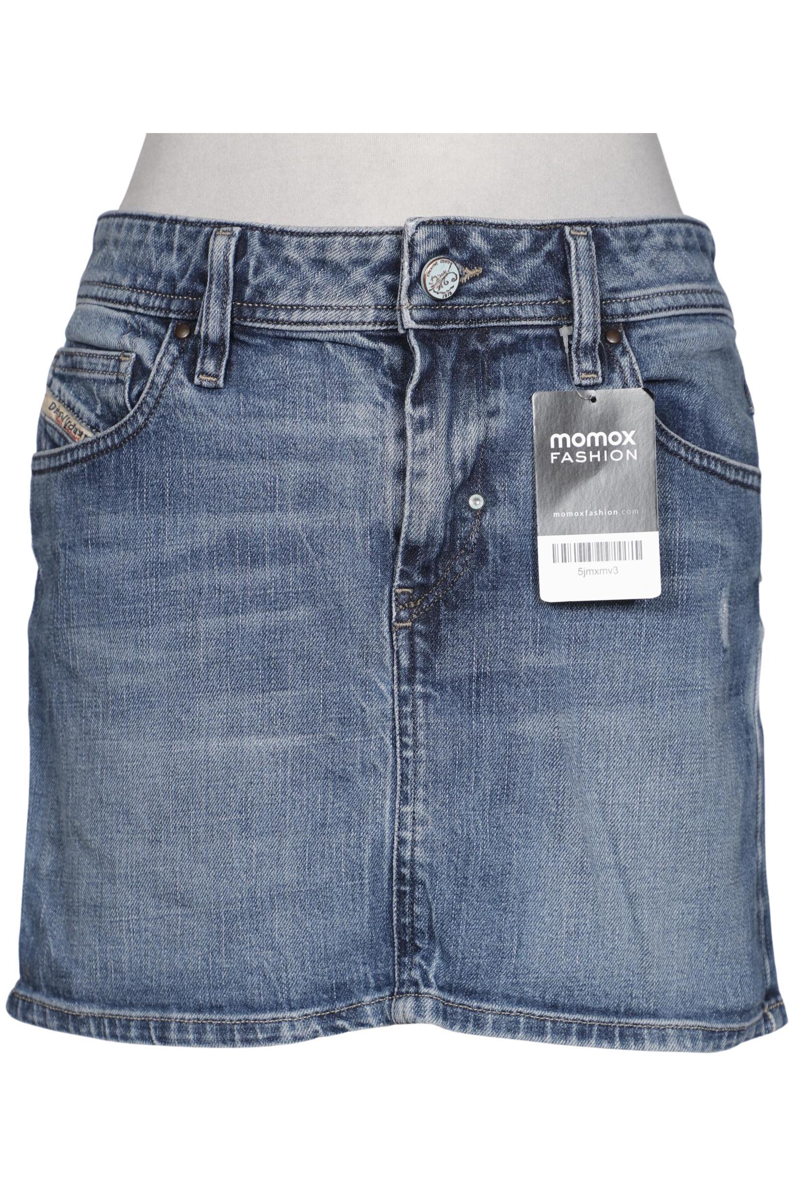 

Diesel Damen Rock, blau, Gr. 29