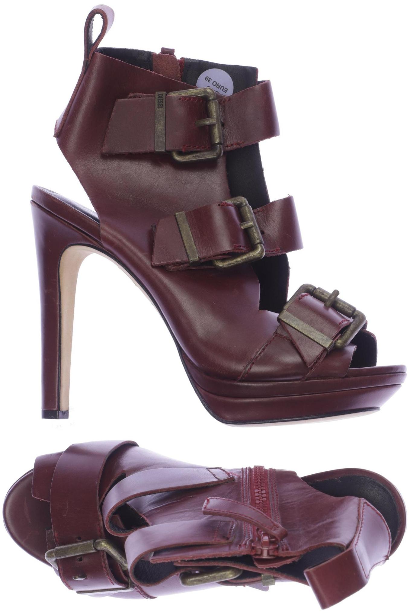 

Diesel Damen Sandale, bordeaux