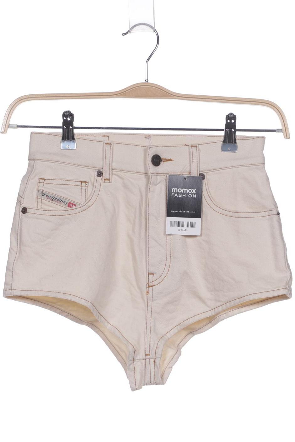 

Diesel Damen Shorts, cremeweiß, Gr. 26
