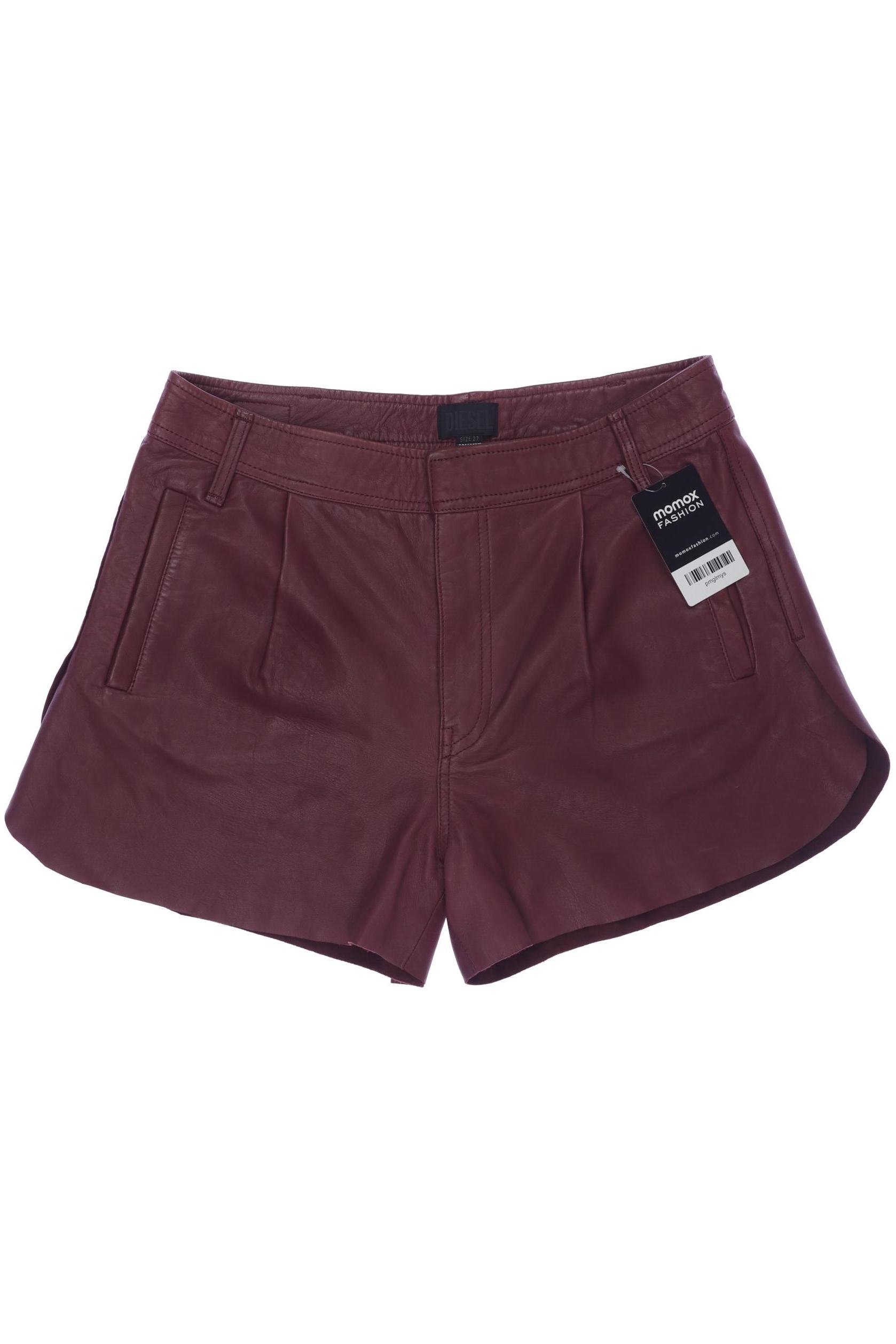 

Diesel Damen Shorts, bordeaux, Gr. 27