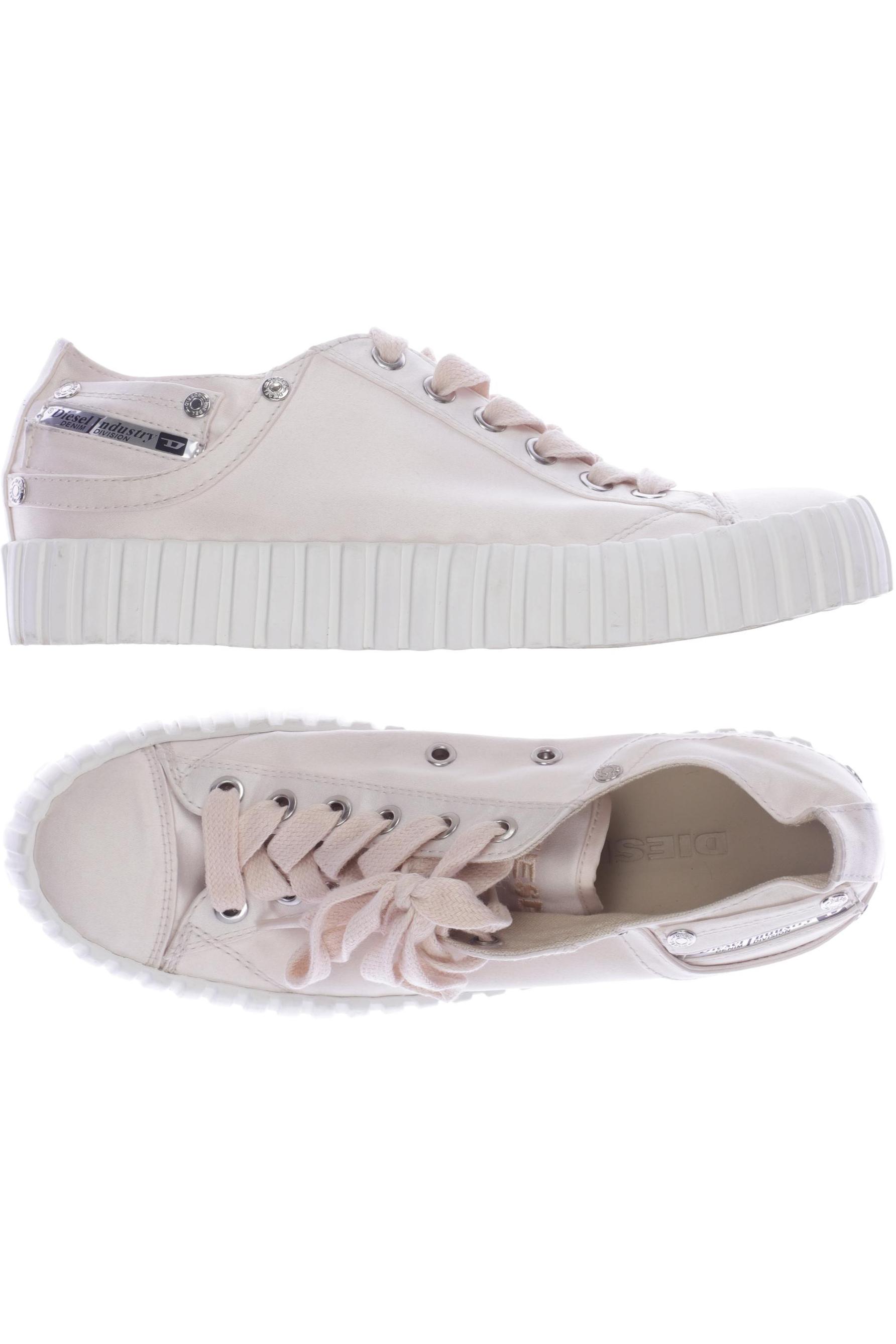 

Diesel Damen Sneakers, cremeweiß