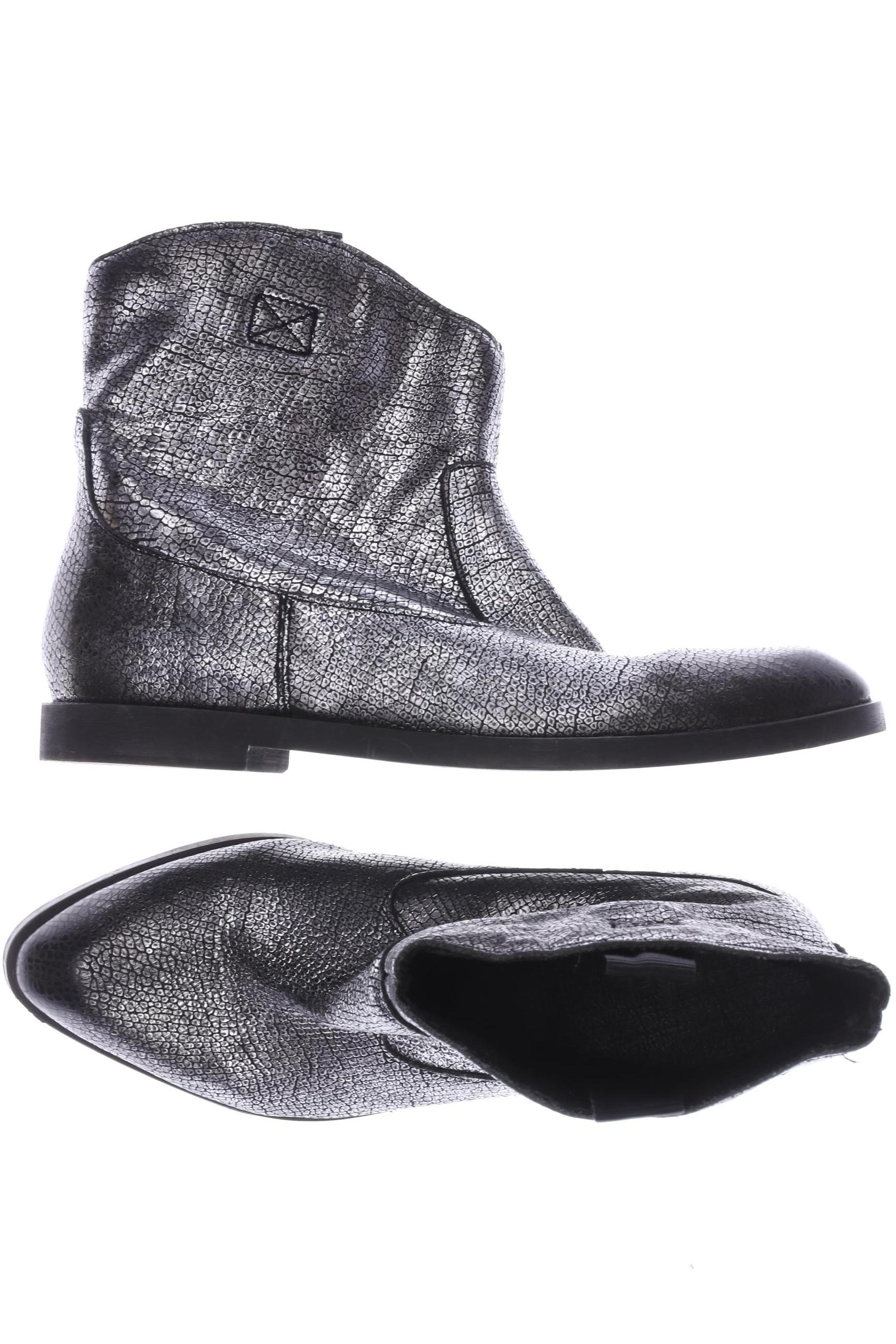 Thumbnail - Diesel Damen Stiefelette, silber, Gr. 38