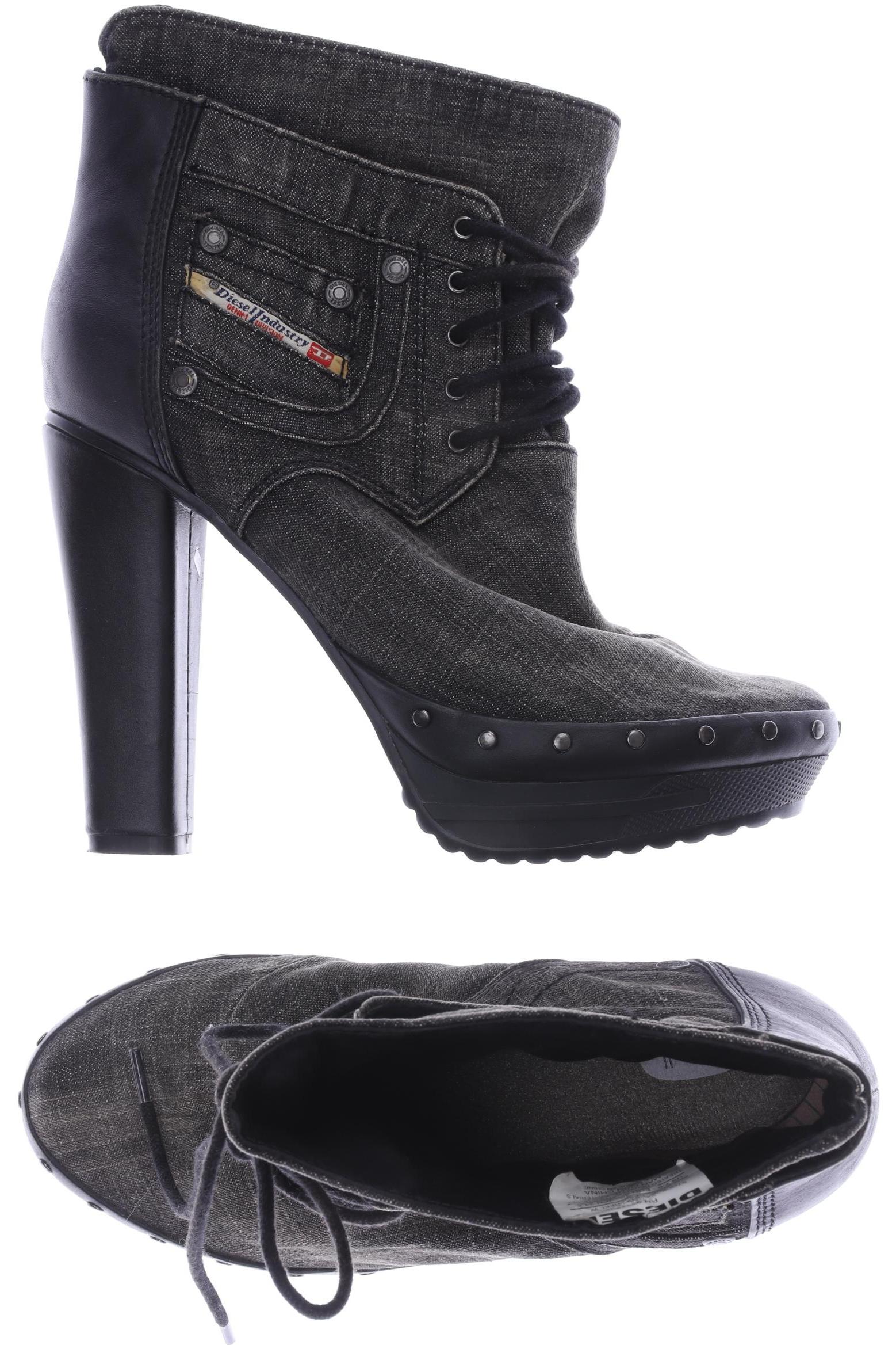 

Diesel Damen Stiefelette, grau