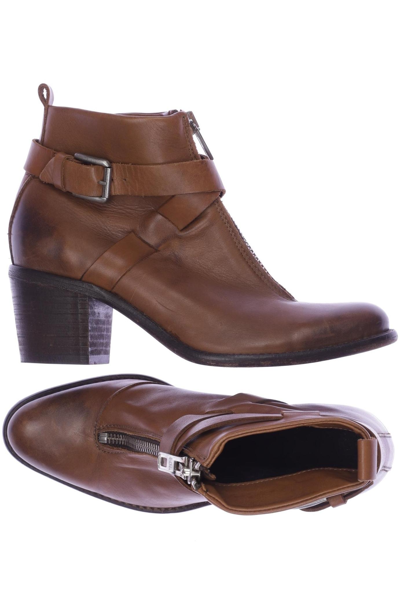 

Diesel Damen Stiefelette, braun, Gr. 39