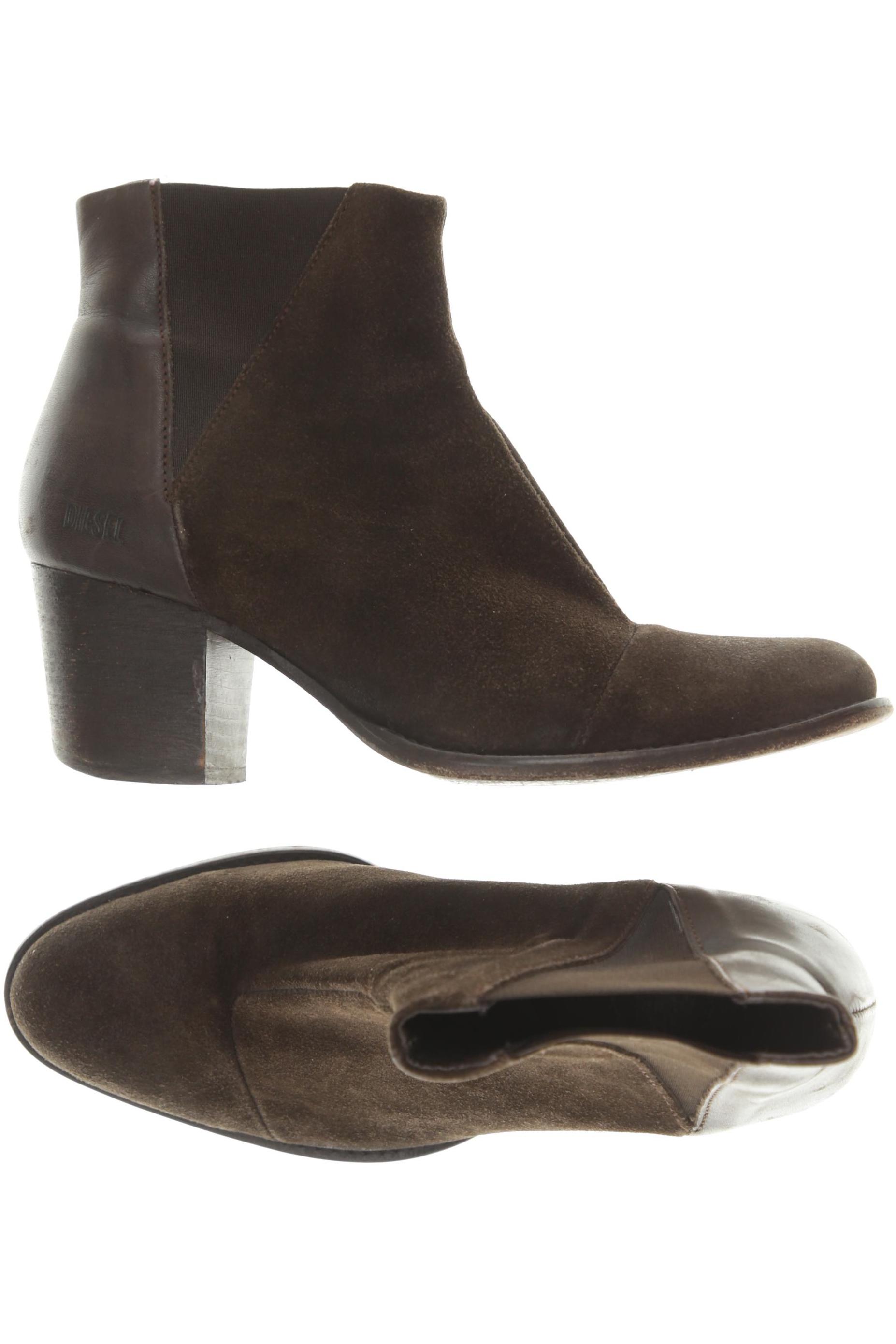 

Diesel Damen Stiefelette, braun, Gr. 39