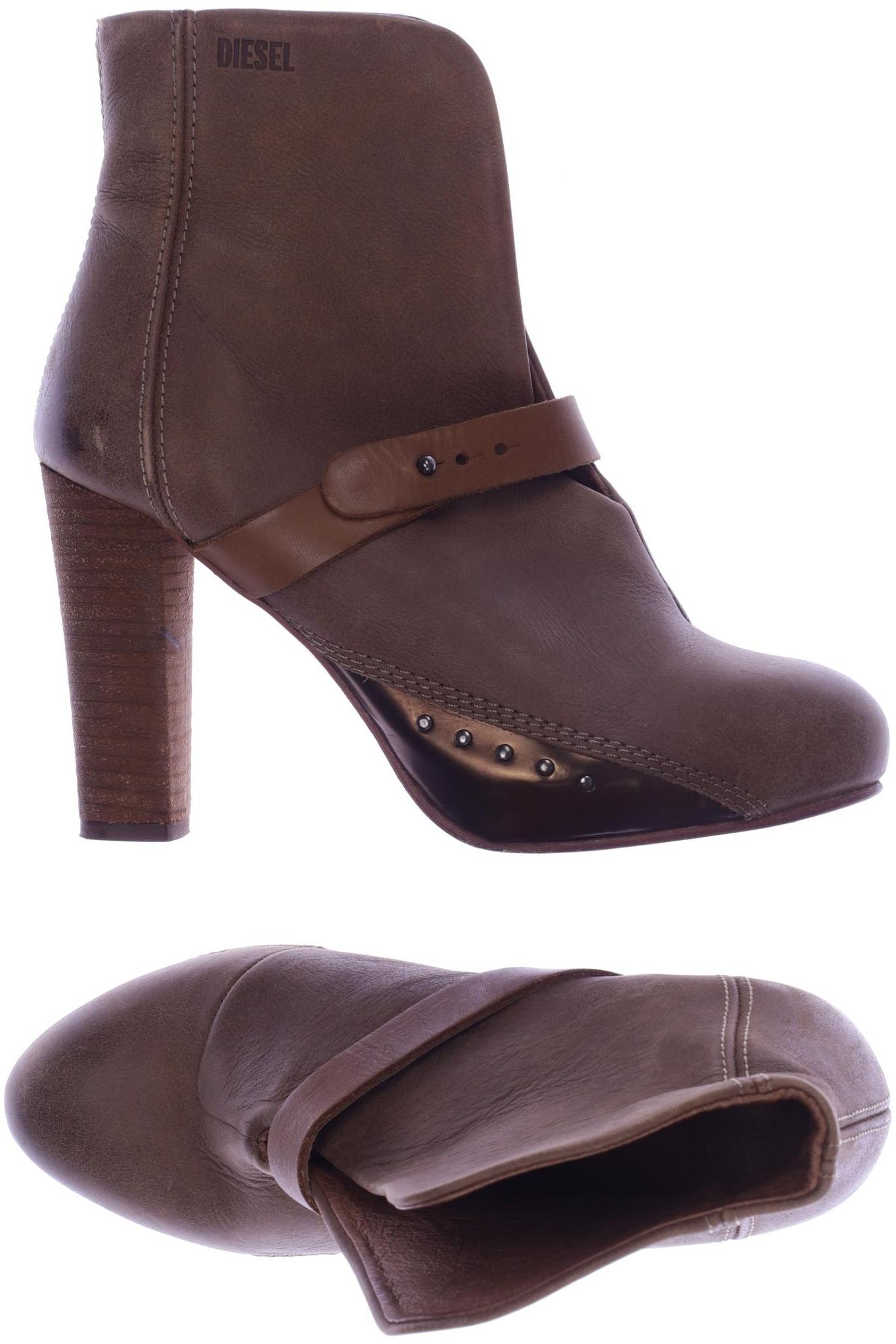 

Diesel Damen Stiefelette, beige