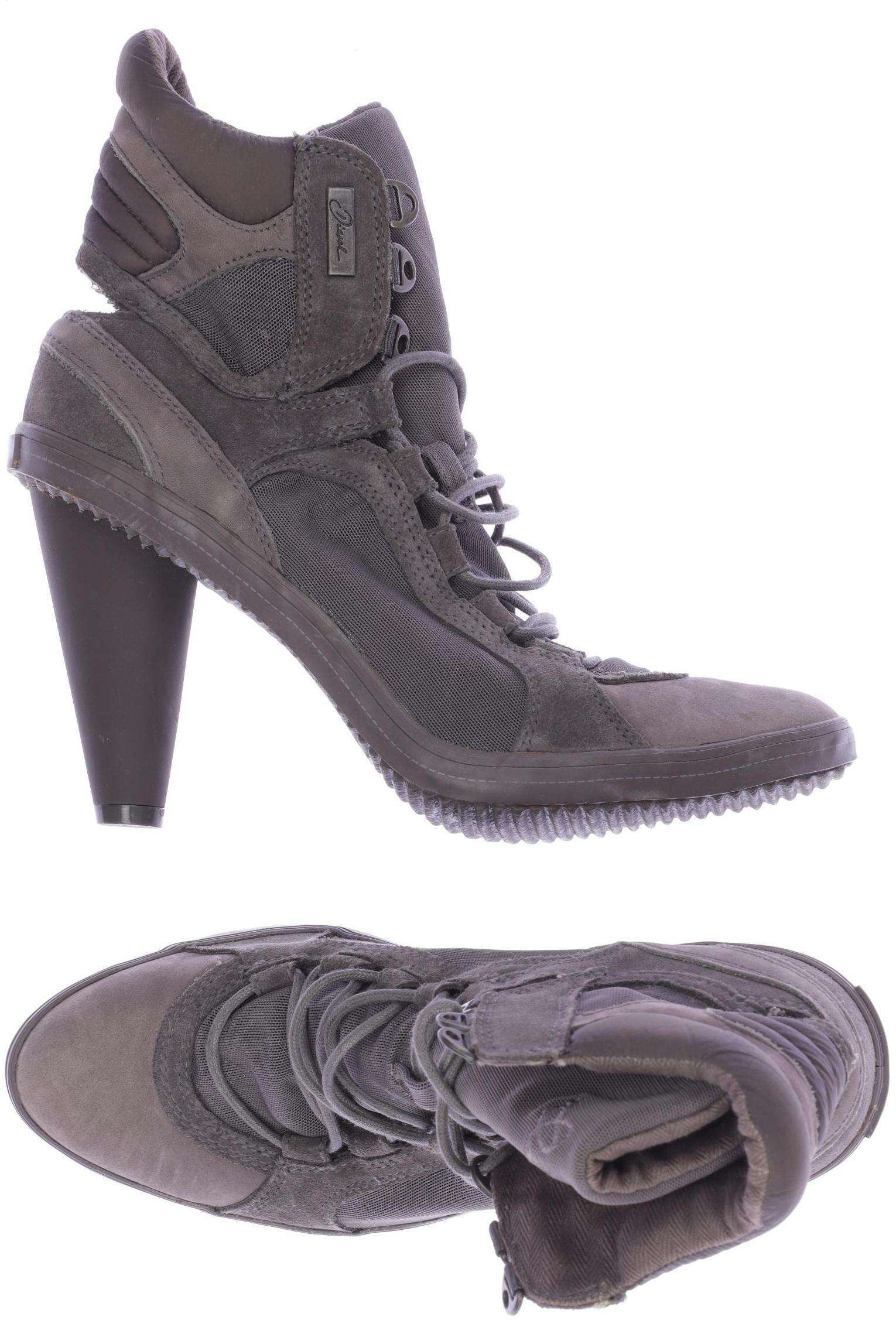 

Diesel Damen Stiefelette, grau, Gr. 40