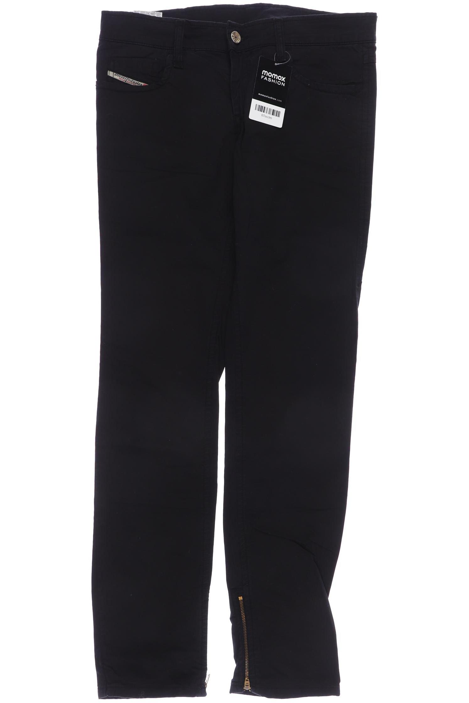 

Diesel Damen Stoffhose, schwarz