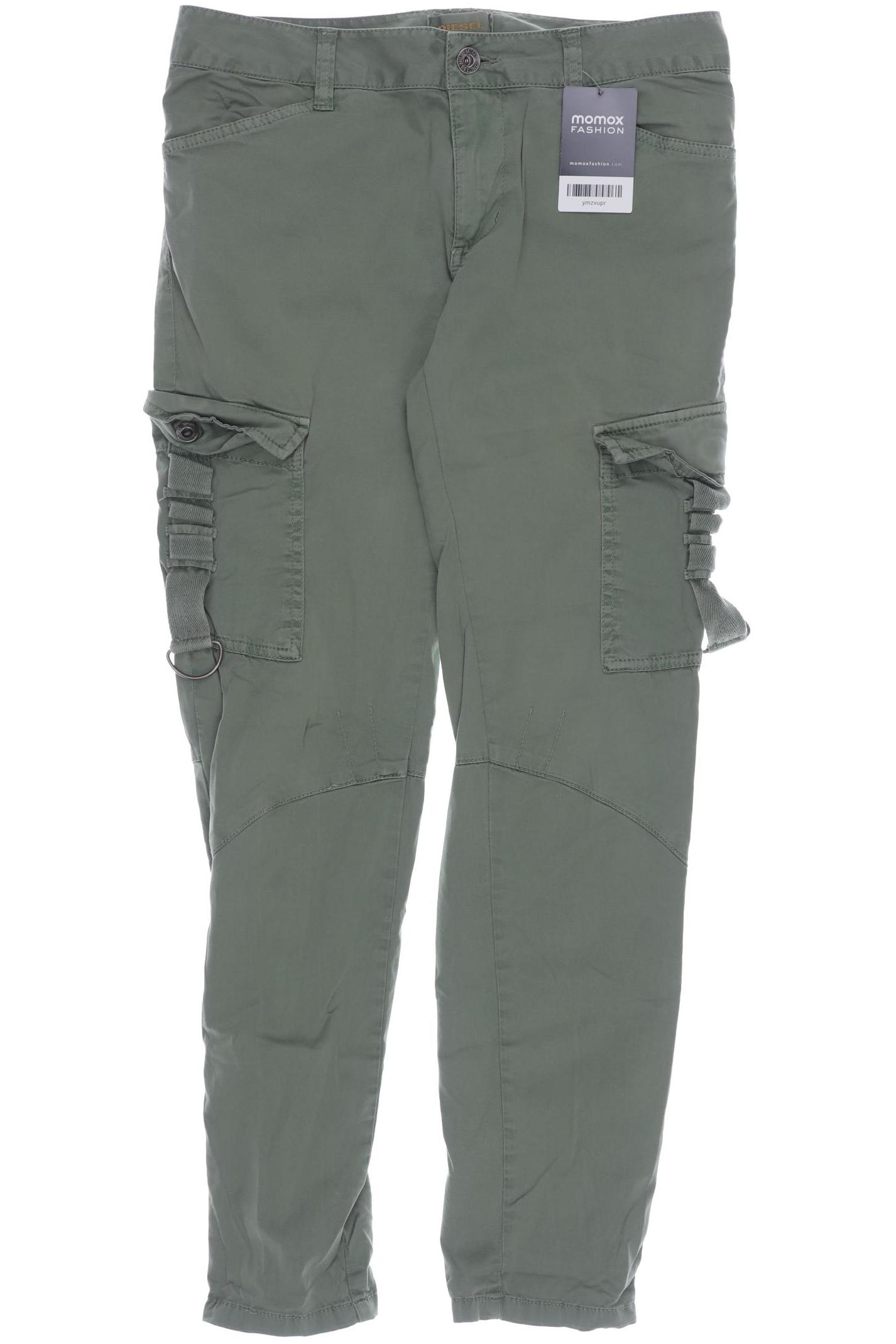 

Diesel Damen Stoffhose, grün