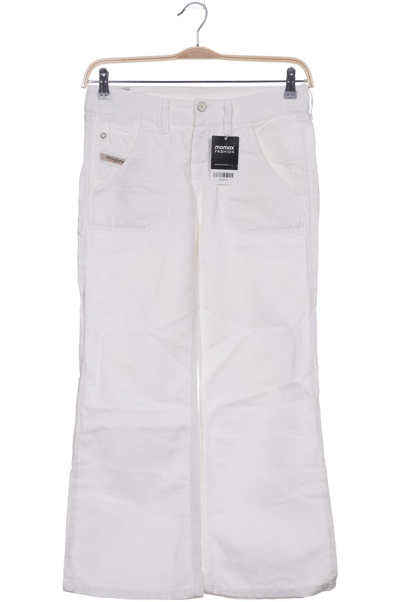 

Diesel Damen Stoffhose, weiß, Gr. 36