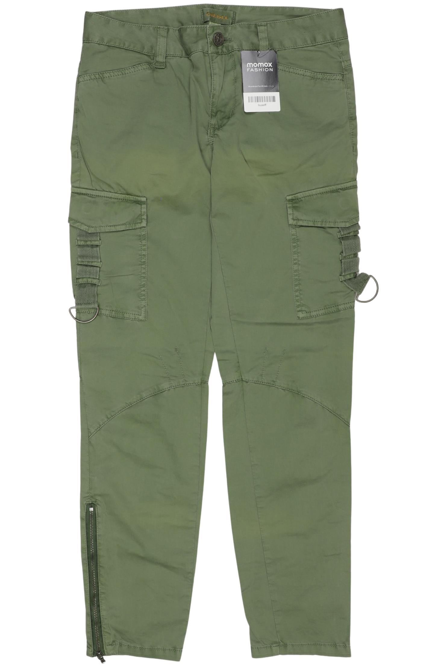

Diesel Damen Stoffhose, grün, Gr. 26