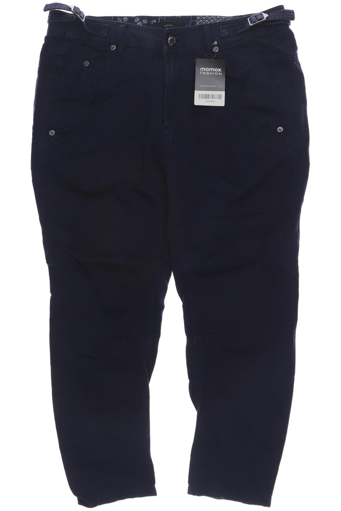 

Diesel Damen Stoffhose, marineblau