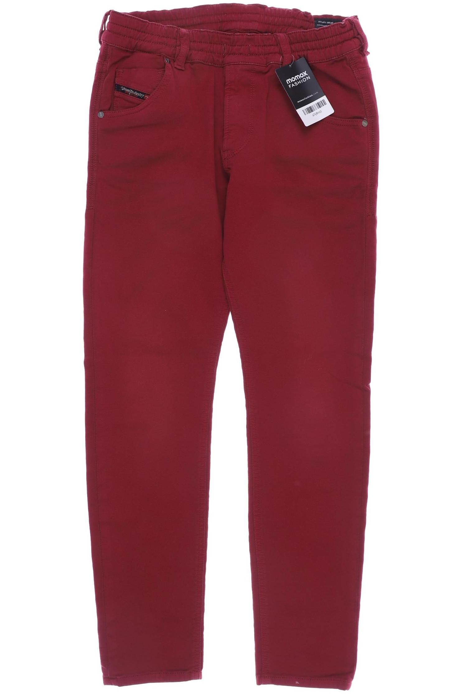 

Diesel Damen Stoffhose, bordeaux, Gr. 0