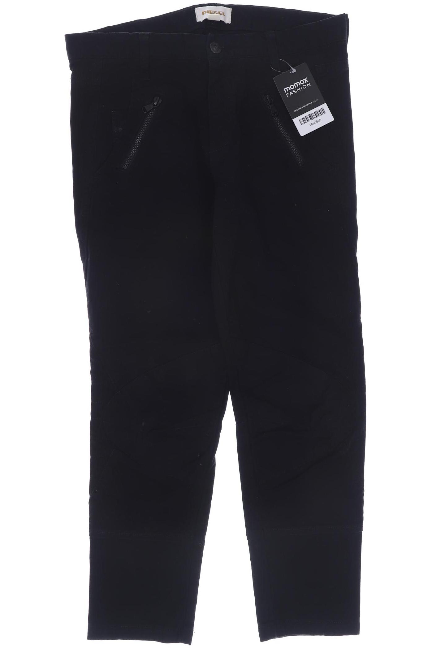 

Diesel Damen Stoffhose, schwarz