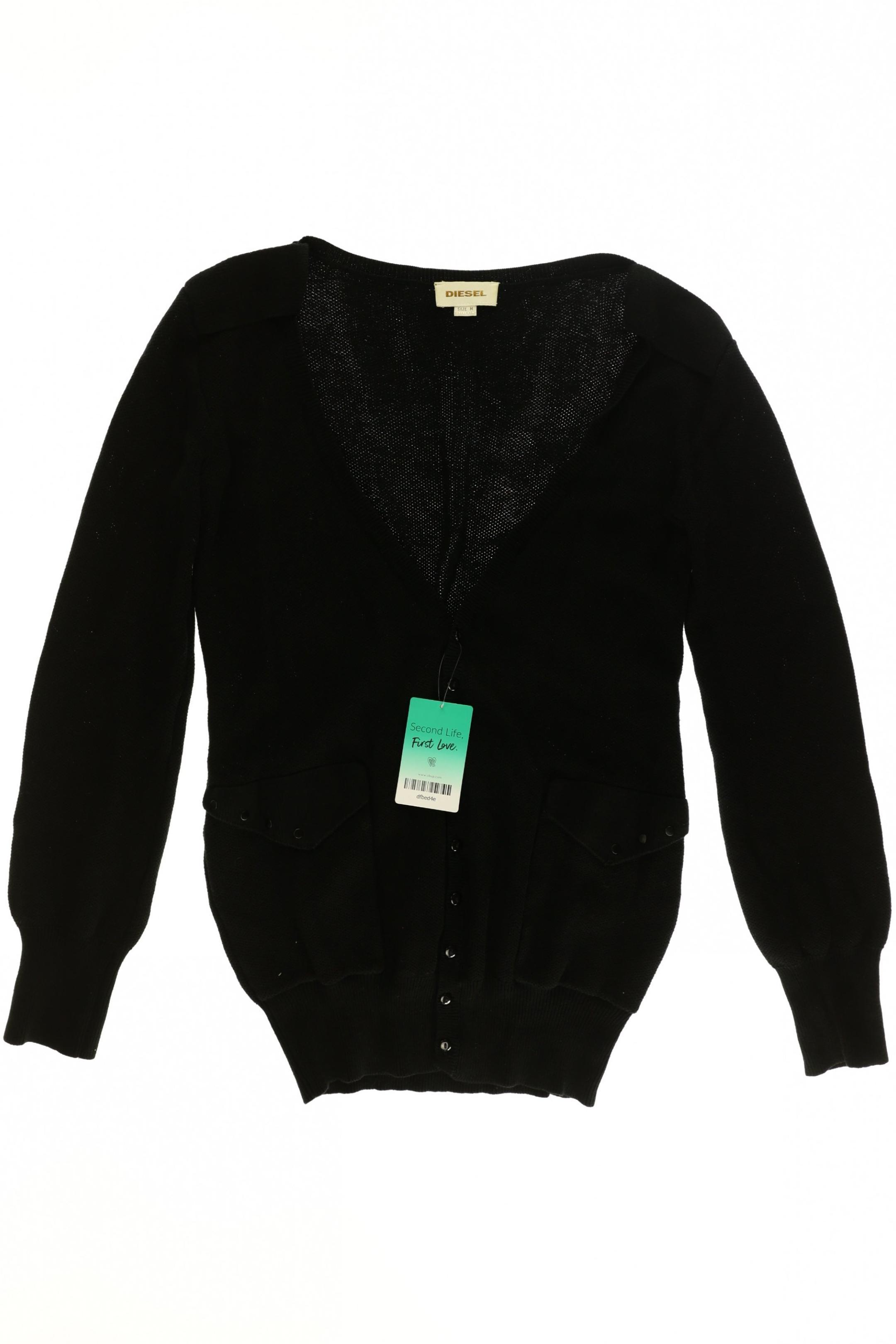

Diesel Damen Strickjacke, schwarz, Gr.