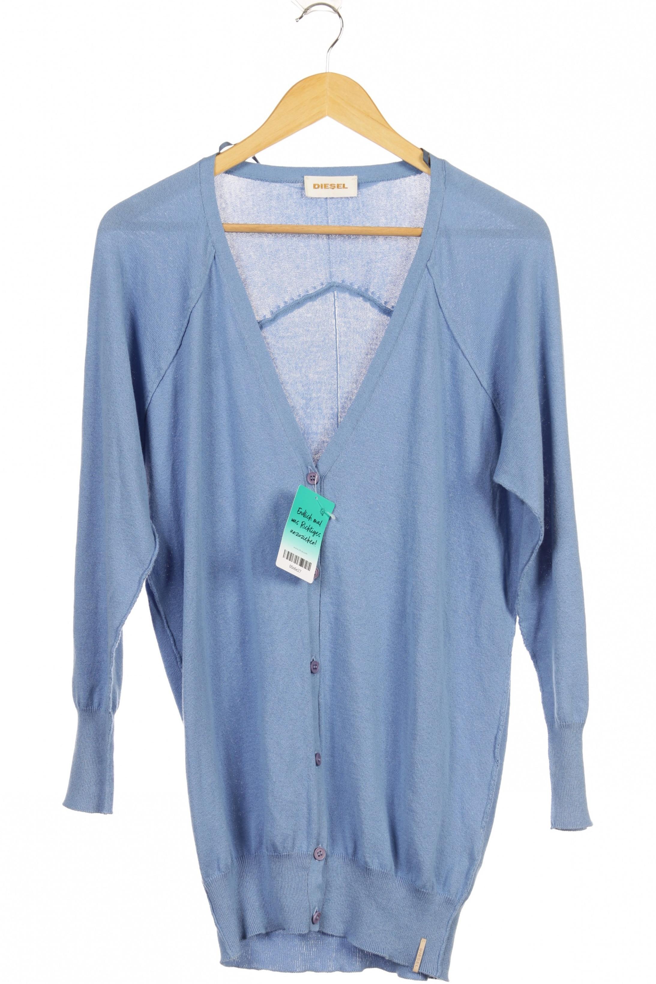 

Diesel Damen Strickjacke, blau, Gr.