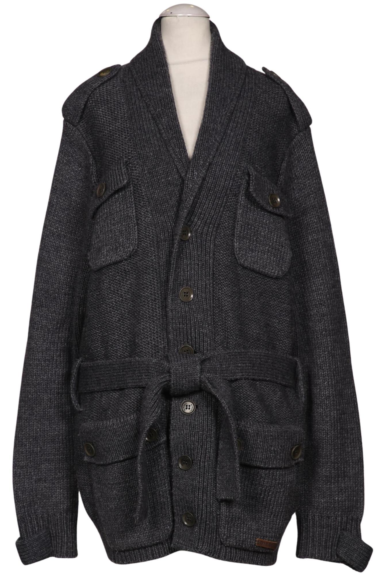 

Diesel Damen Strickjacke, grau, Gr. 38