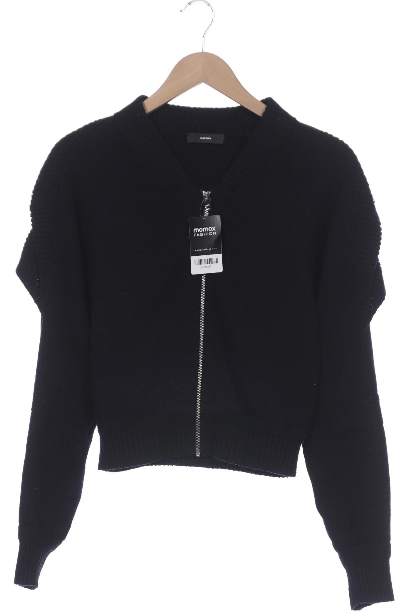 

Diesel Damen Strickjacke, schwarz, Gr. 36