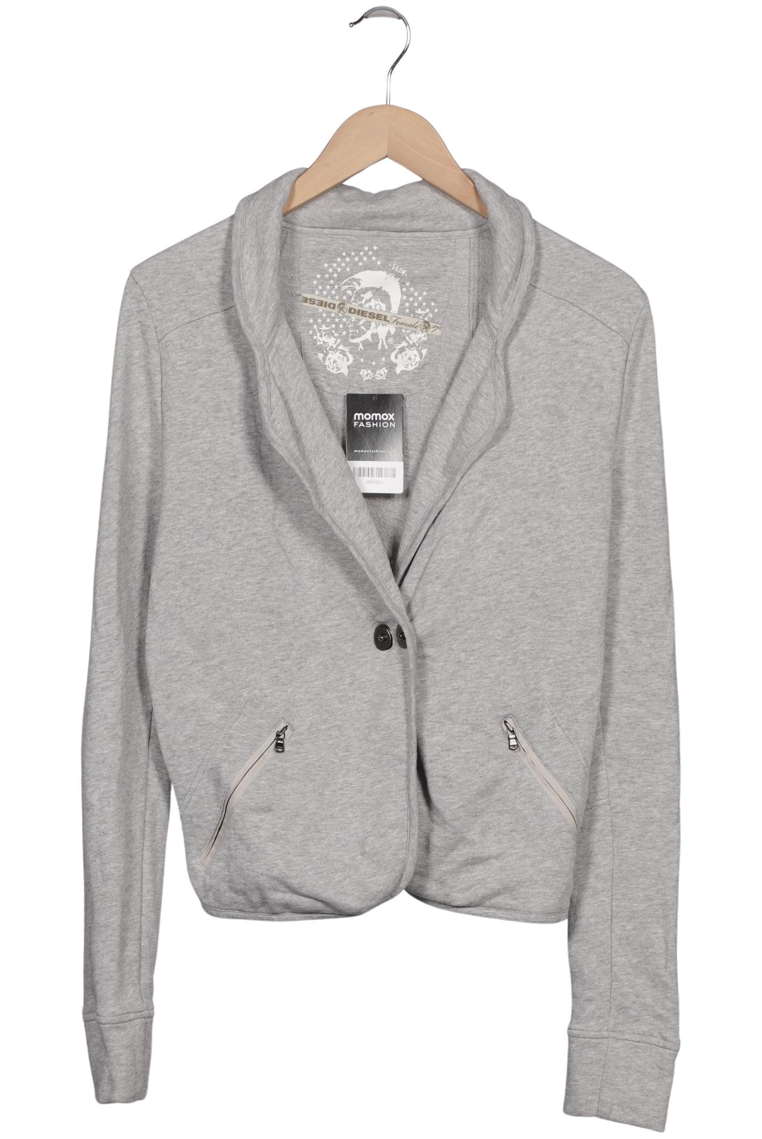 

Diesel Damen Strickjacke, grau, Gr. 36