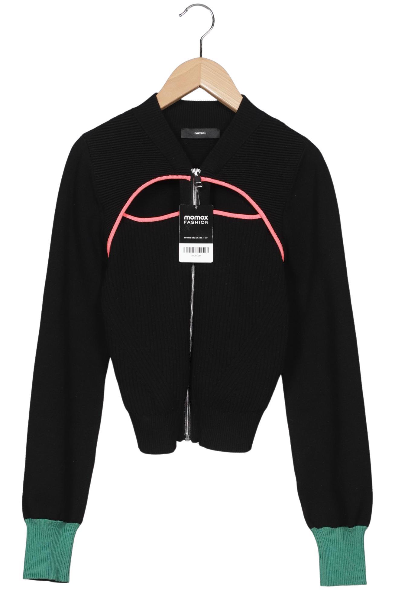 

Diesel Damen Strickjacke, schwarz, Gr. 34