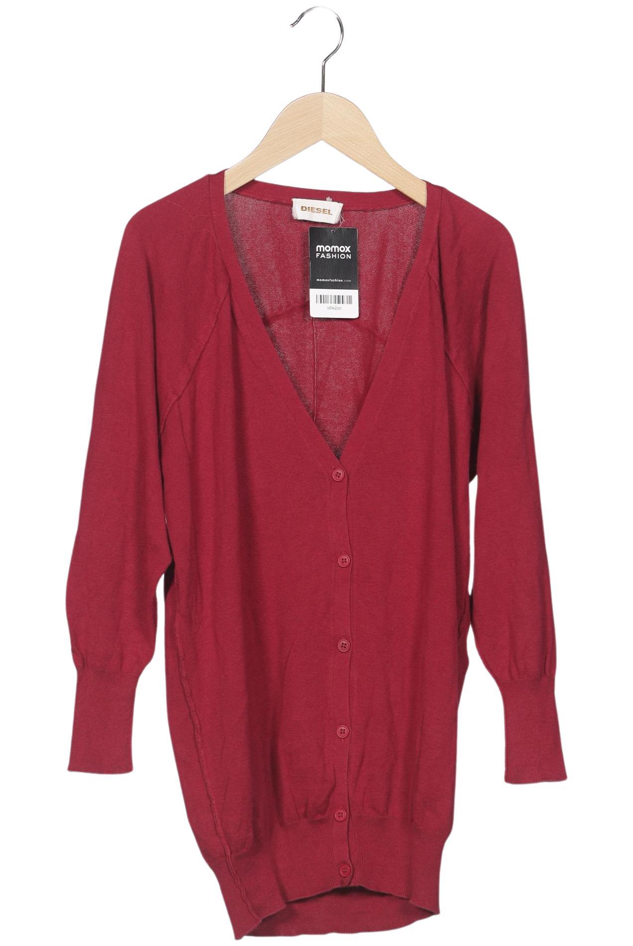 

Diesel Damen Strickjacke, rot, Gr. 34