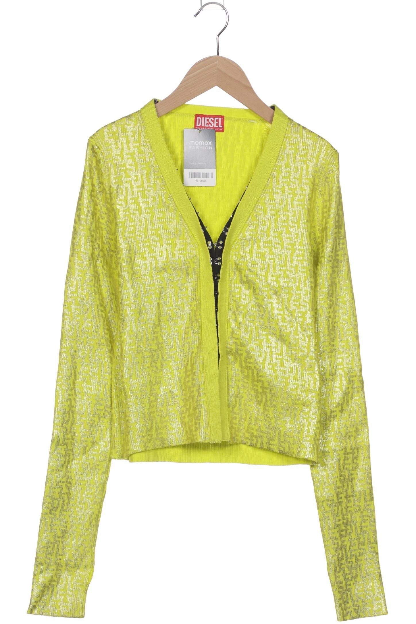

Diesel Damen Strickjacke, gelb, Gr. 38