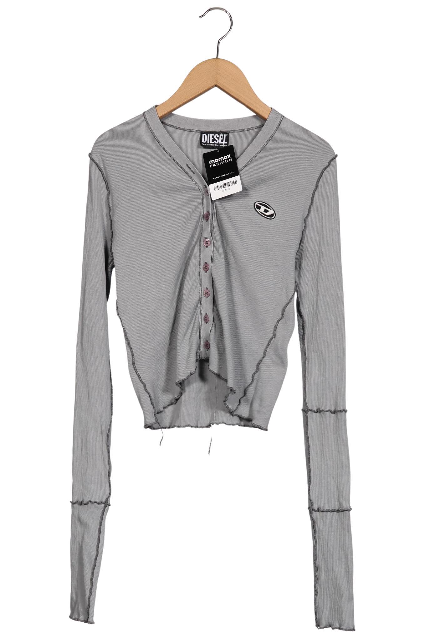 

Diesel Damen Strickjacke, grau, Gr. 42