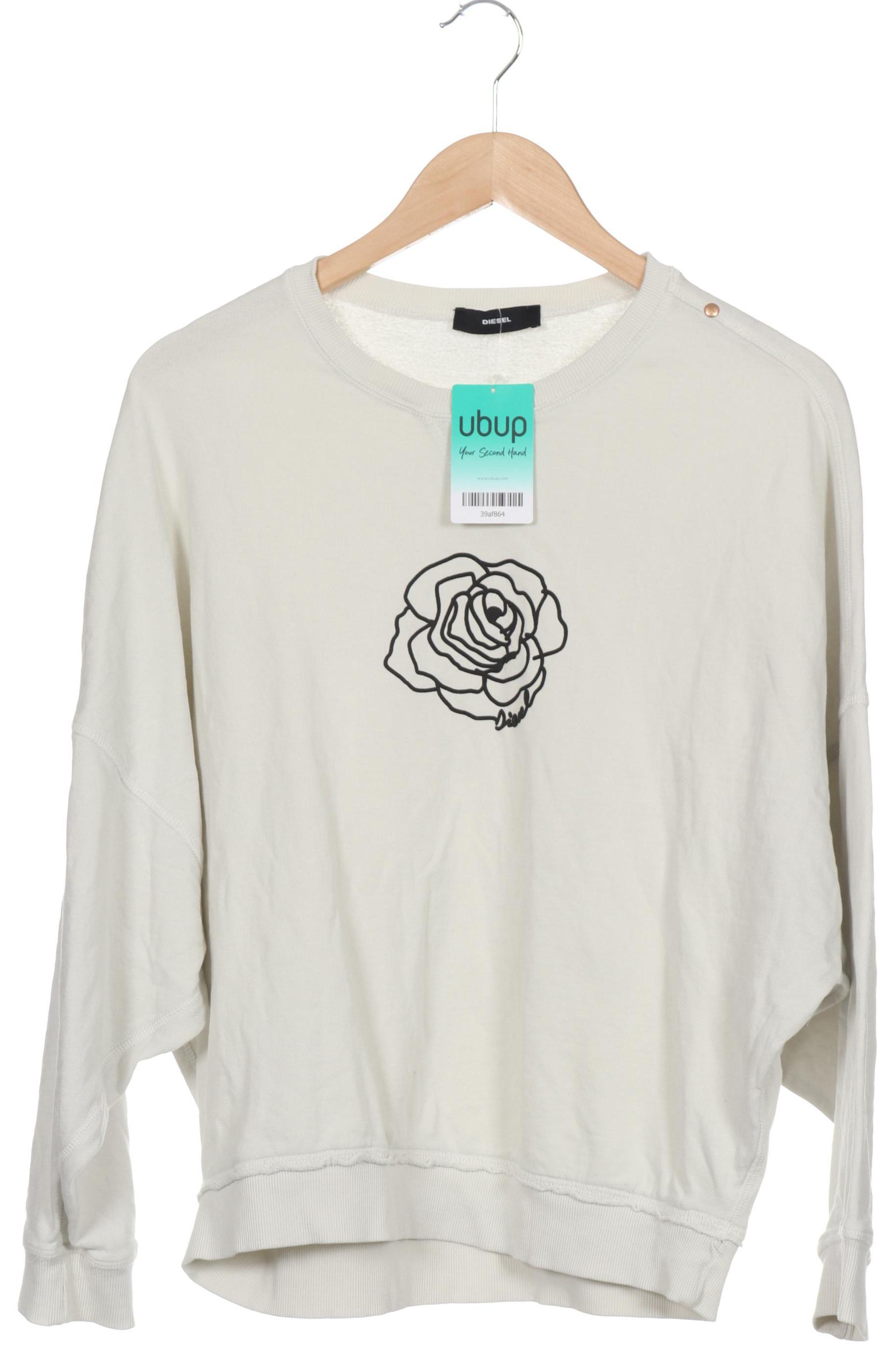 

Diesel Damen Sweatshirt, weiß, Gr.