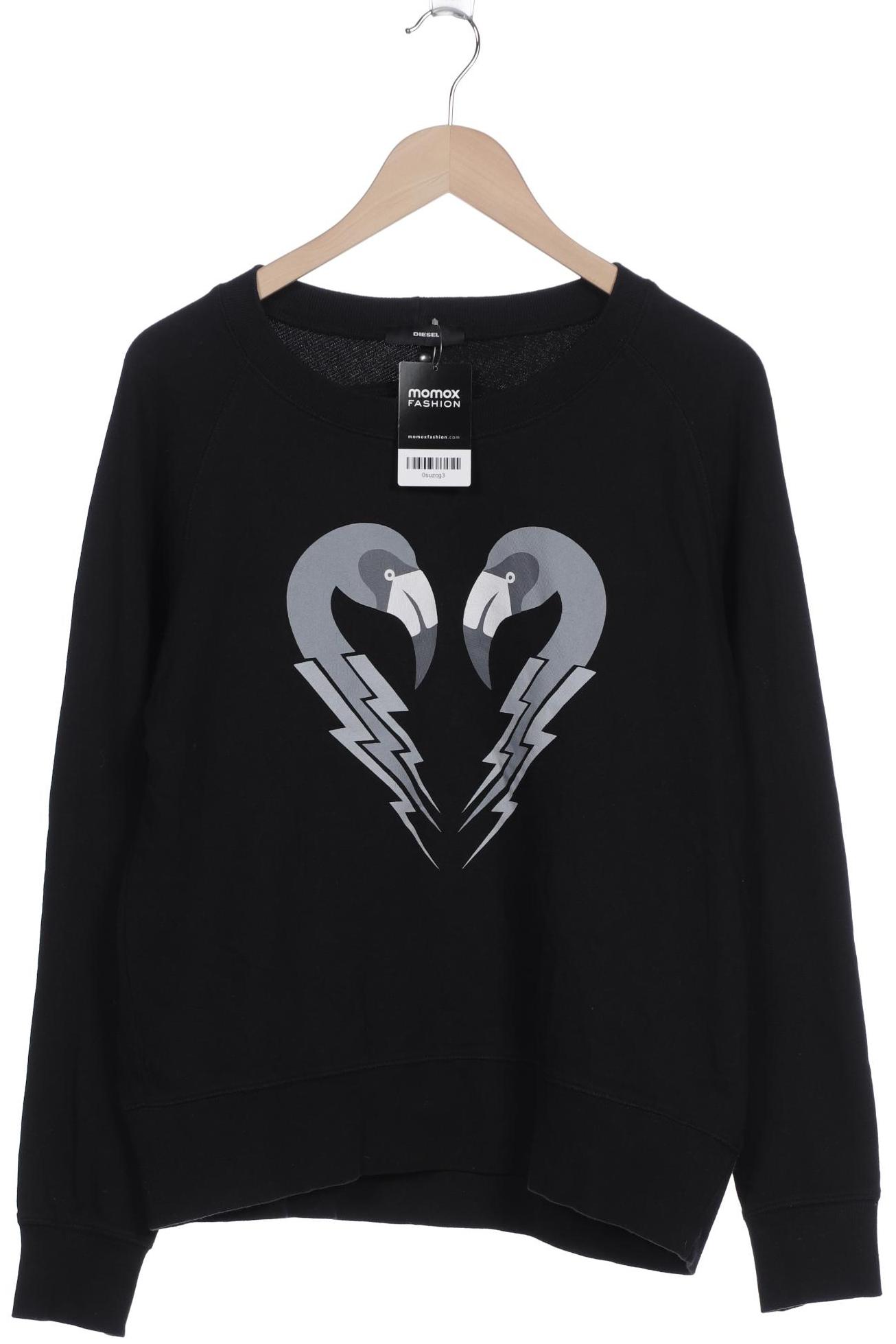 

Diesel Damen Sweatshirt, schwarz