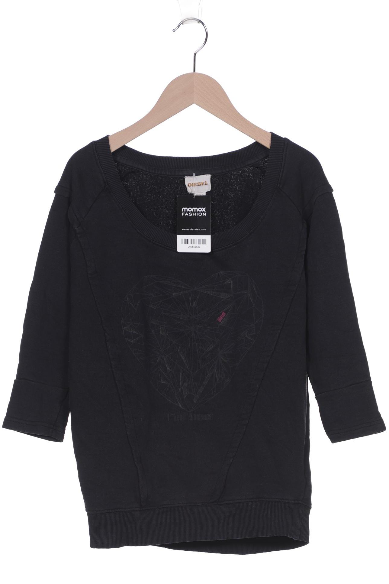 

Diesel Damen Sweatshirt, schwarz