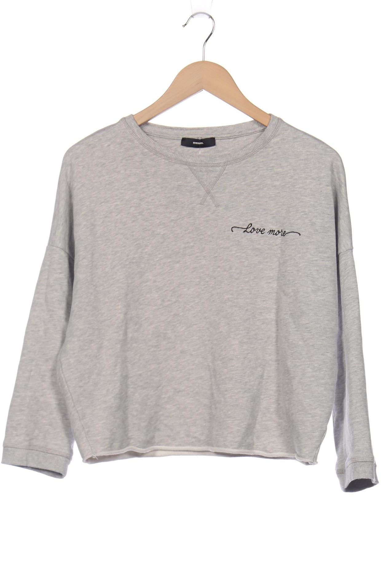 

Diesel Damen Sweatshirt, grau, Gr. 34