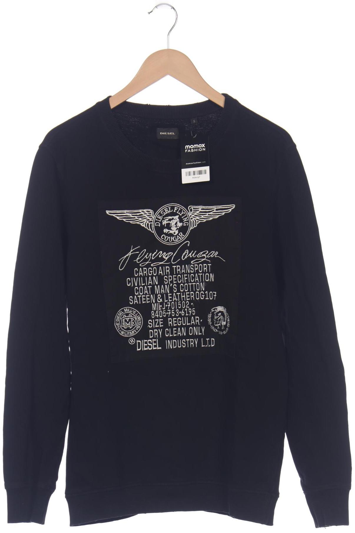 

Diesel Damen Sweatshirt, schwarz, Gr. 36