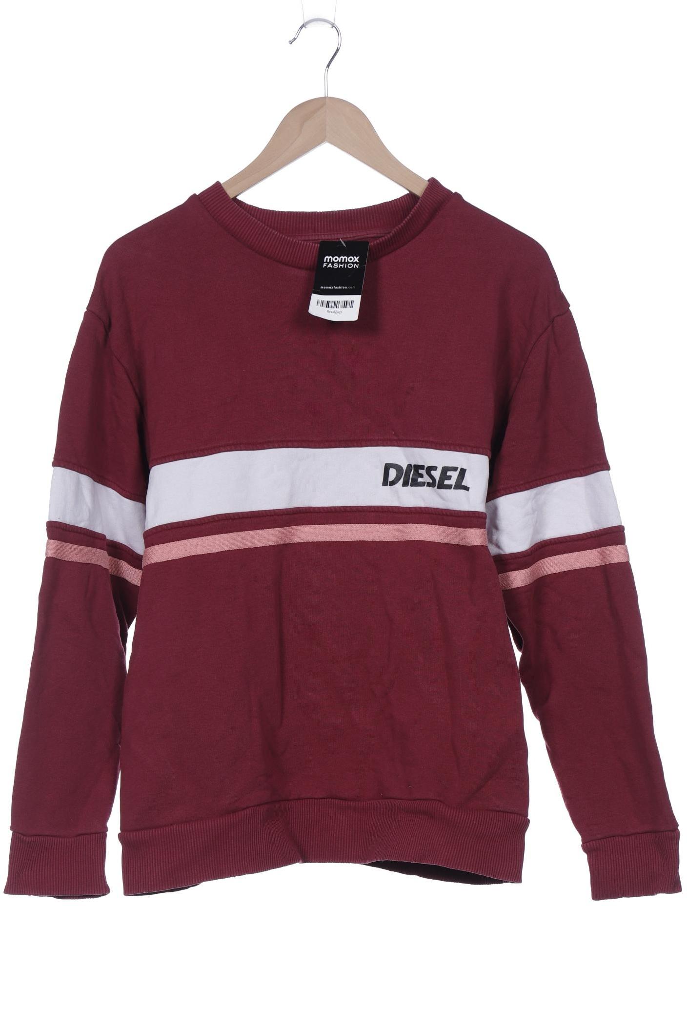 

Diesel Damen Sweatshirt, bordeaux, Gr. 36