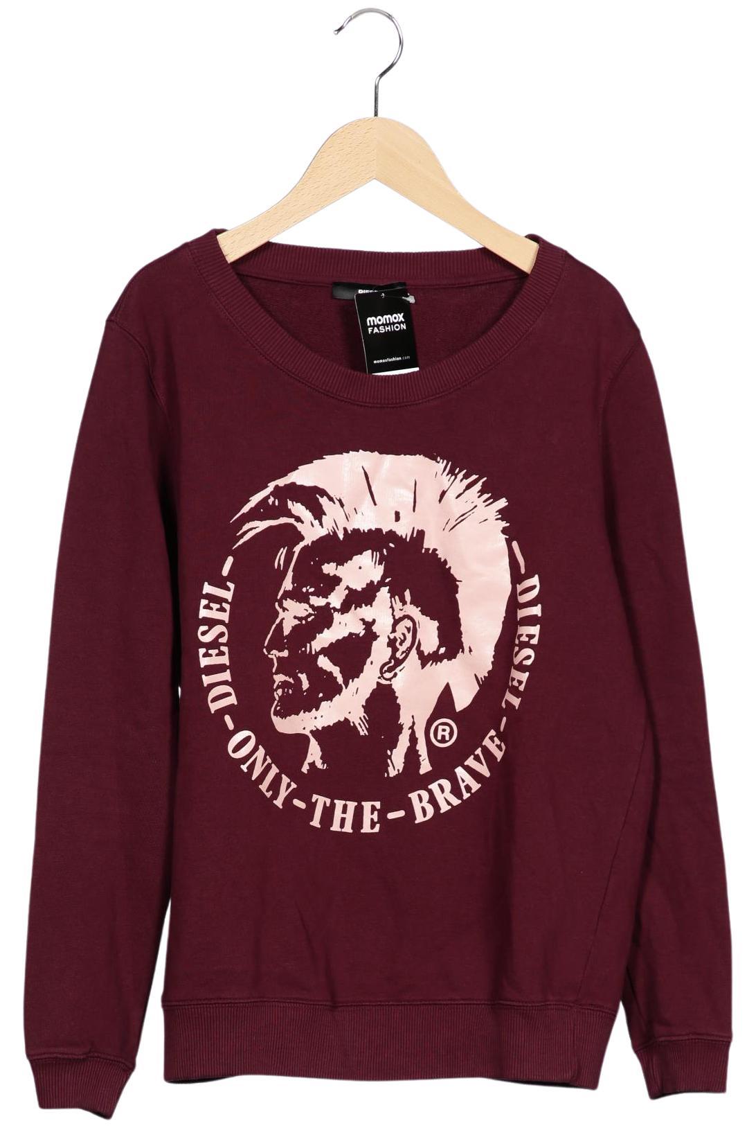 

Diesel Damen Sweatshirt, bordeaux, Gr. 34