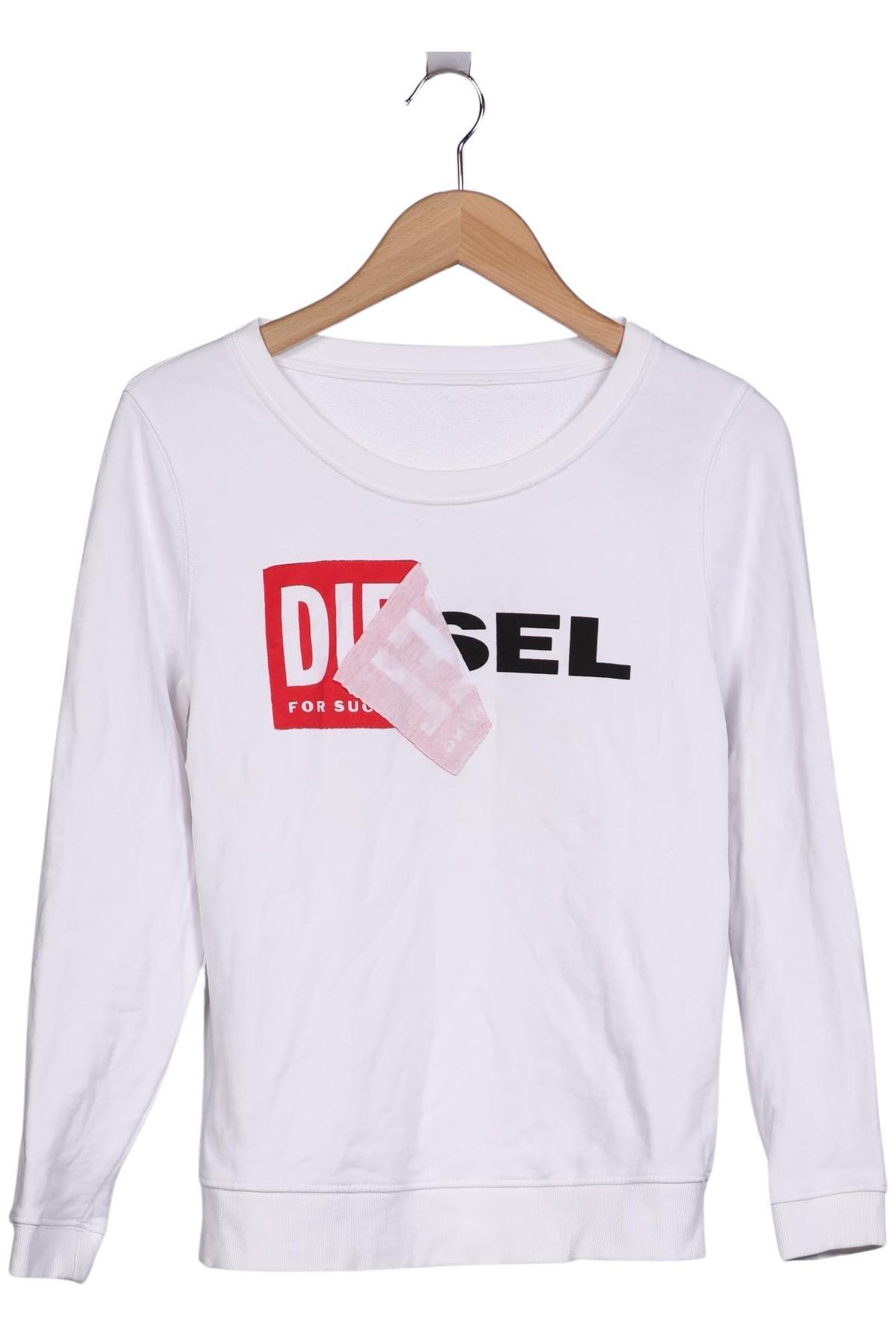 

Diesel Damen Sweatshirt, weiß, Gr. 36
