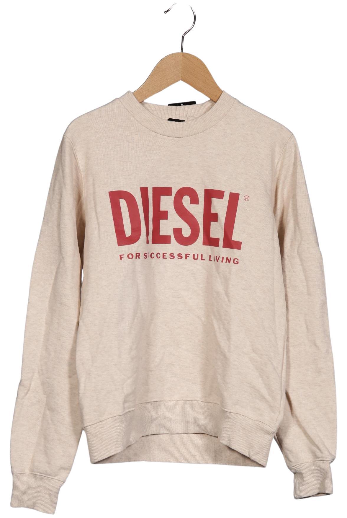 

Diesel Damen Sweatshirt, beige, Gr. 34
