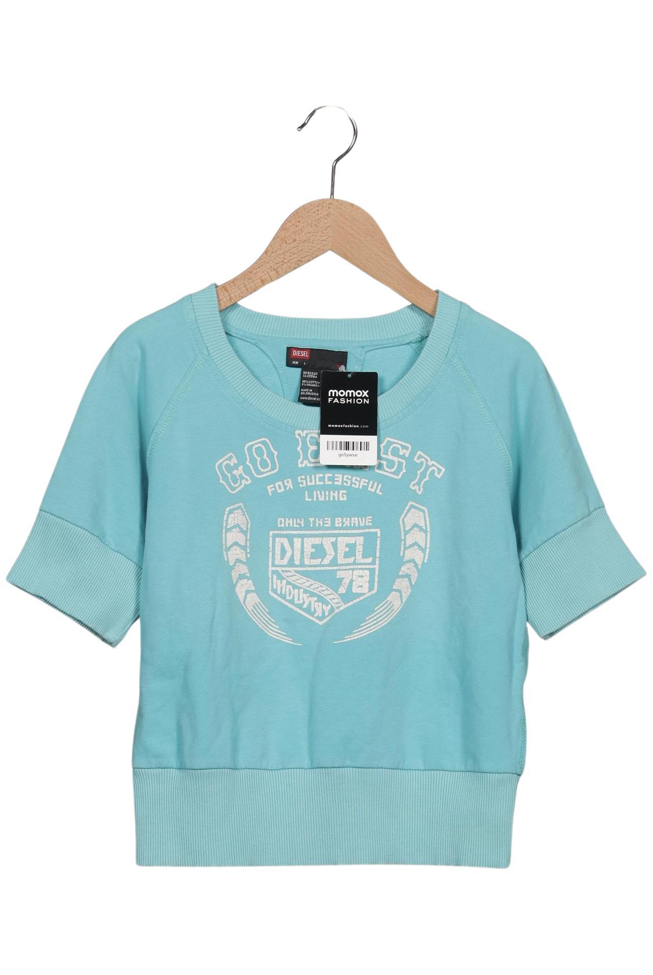 

Diesel Damen Sweatshirt, hellblau, Gr. 42