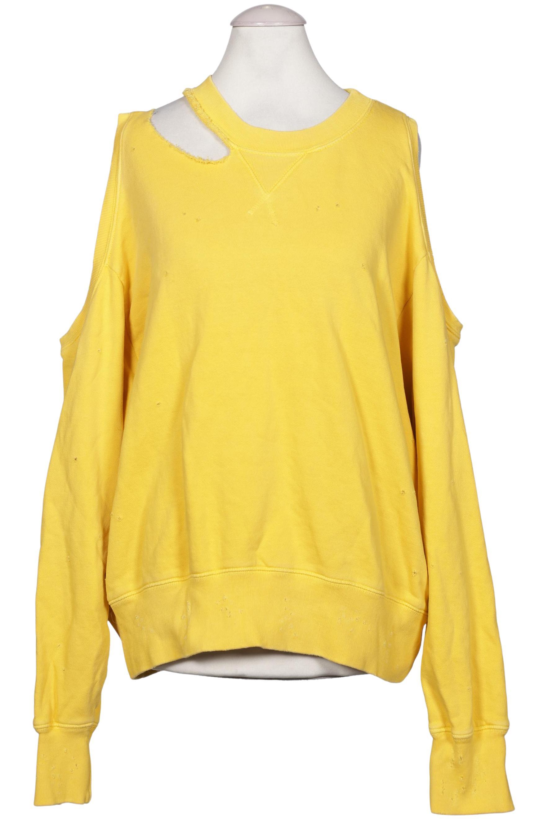 

Diesel Damen Sweatshirt, gelb, Gr. 36