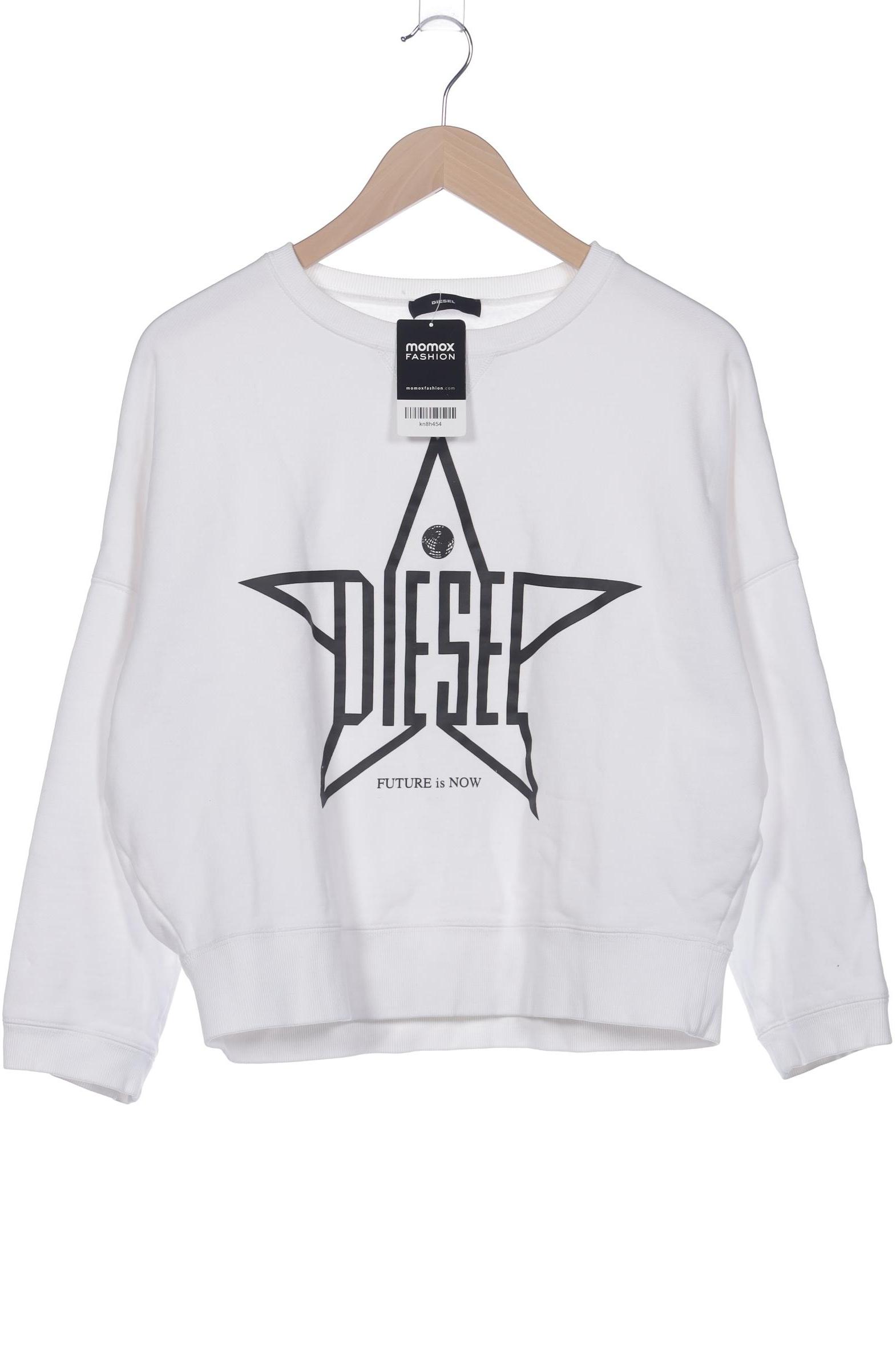 

Diesel Damen Sweatshirt, weiß, Gr. 36