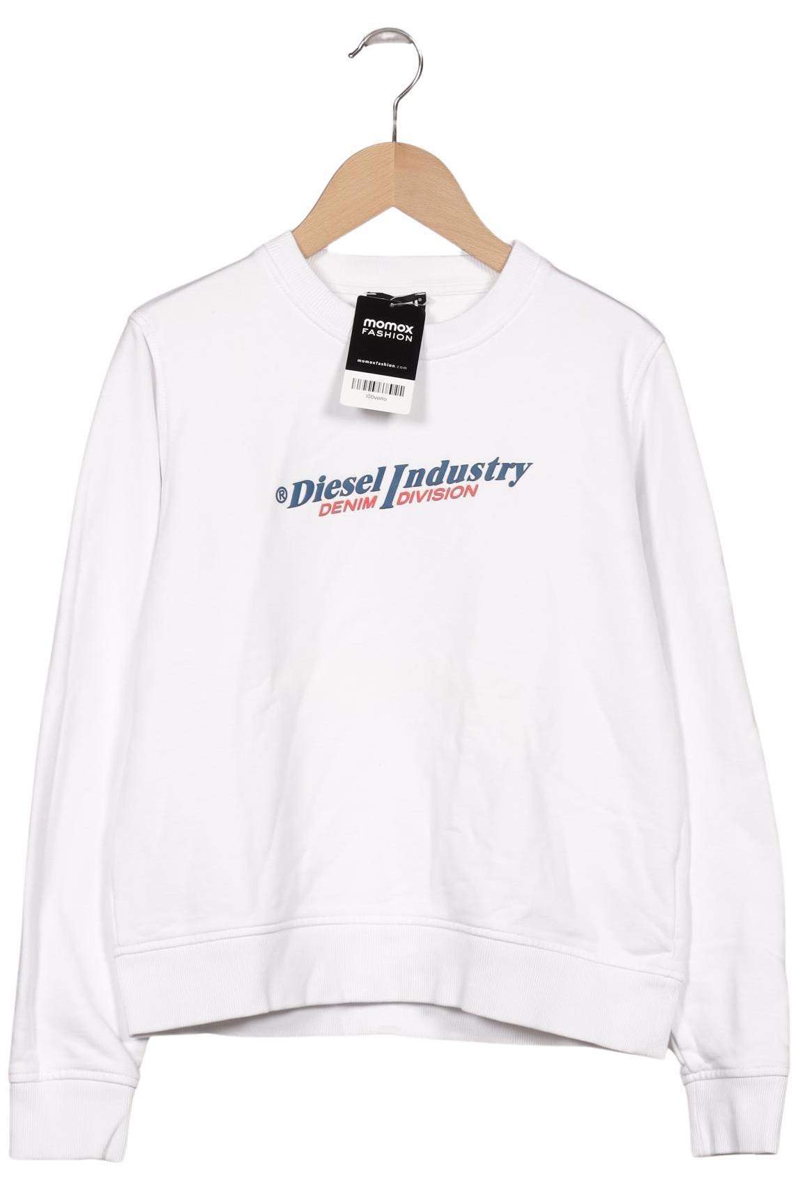 

Diesel Damen Sweatshirt, weiß, Gr. 36