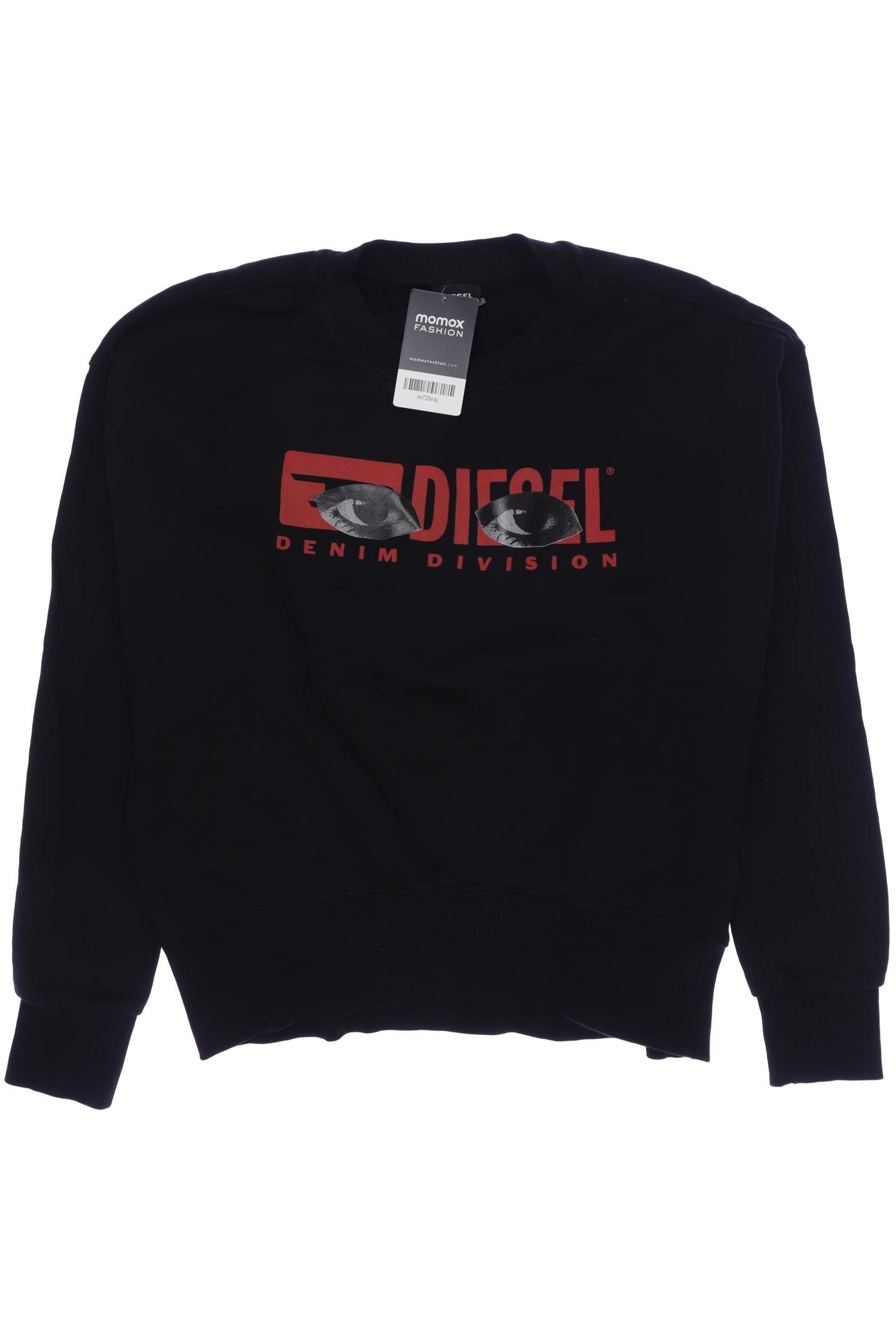 

Diesel Damen Sweatshirt, schwarz, Gr. uni