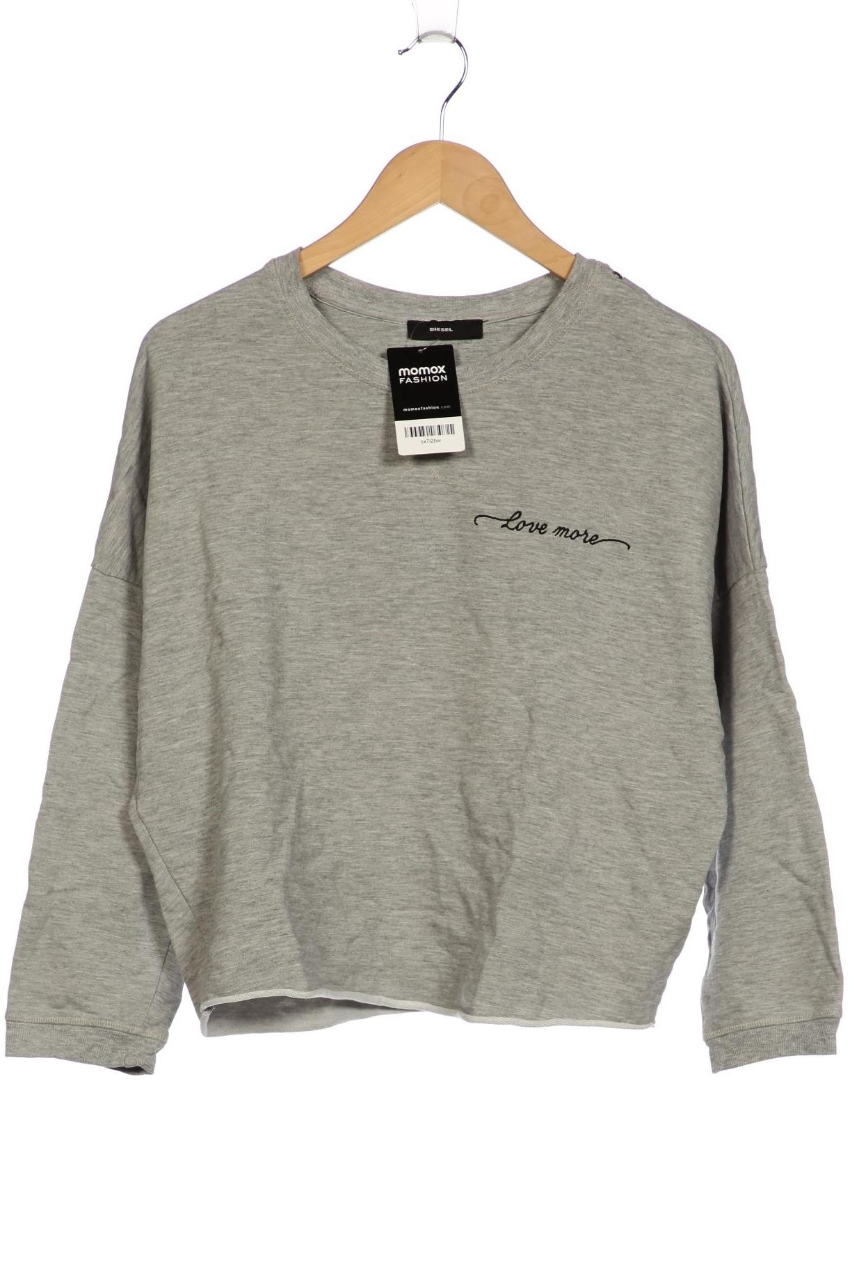 

Diesel Damen Sweatshirt, grau, Gr. 34