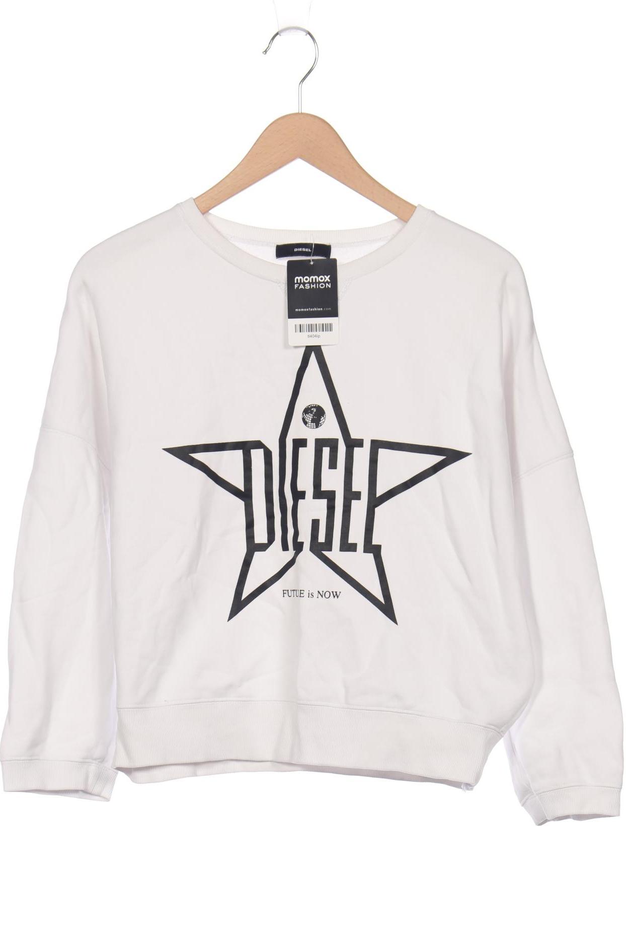 

Diesel Damen Sweatshirt, weiß, Gr. 36