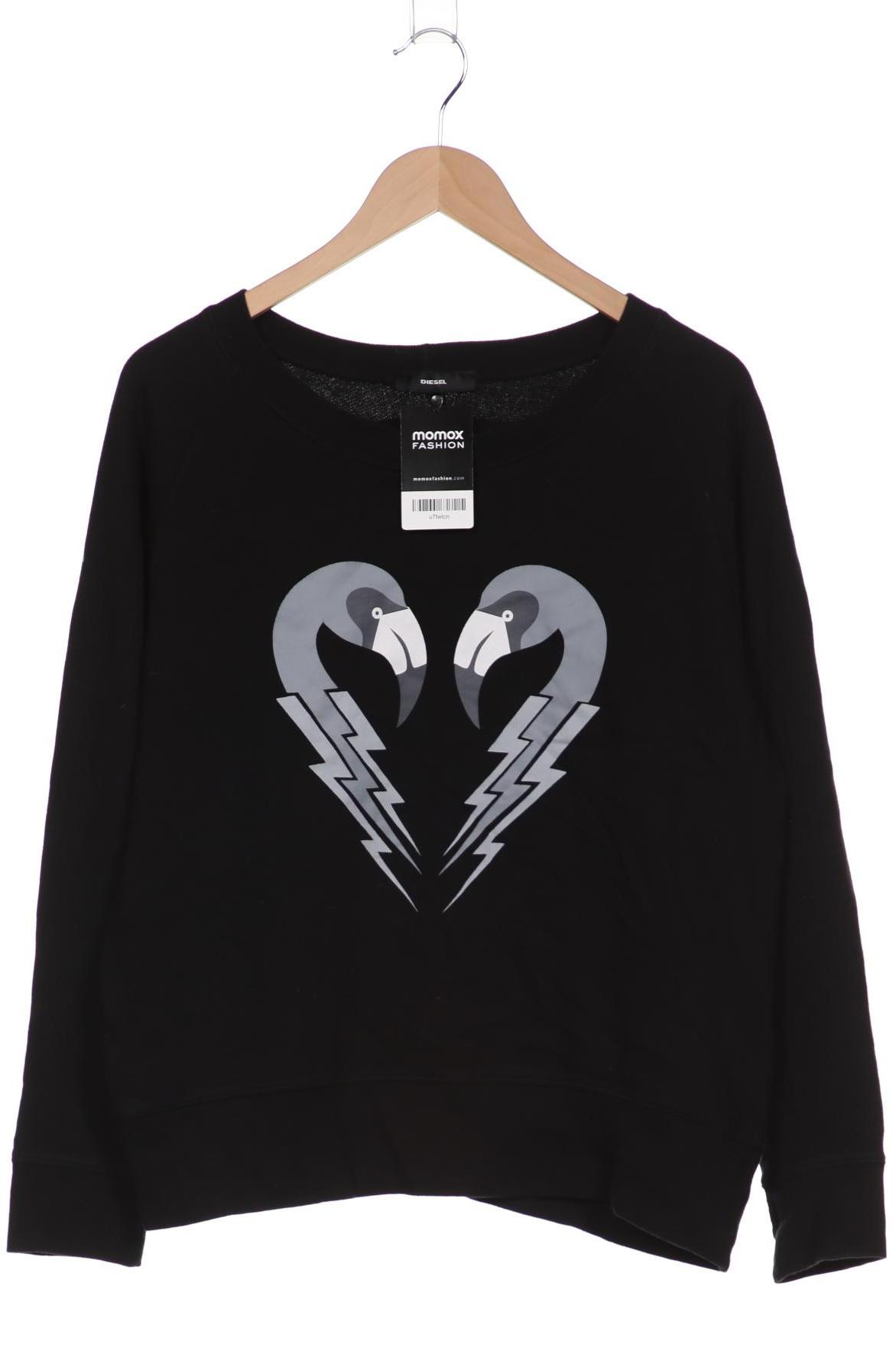 

Diesel Damen Sweatshirt, schwarz