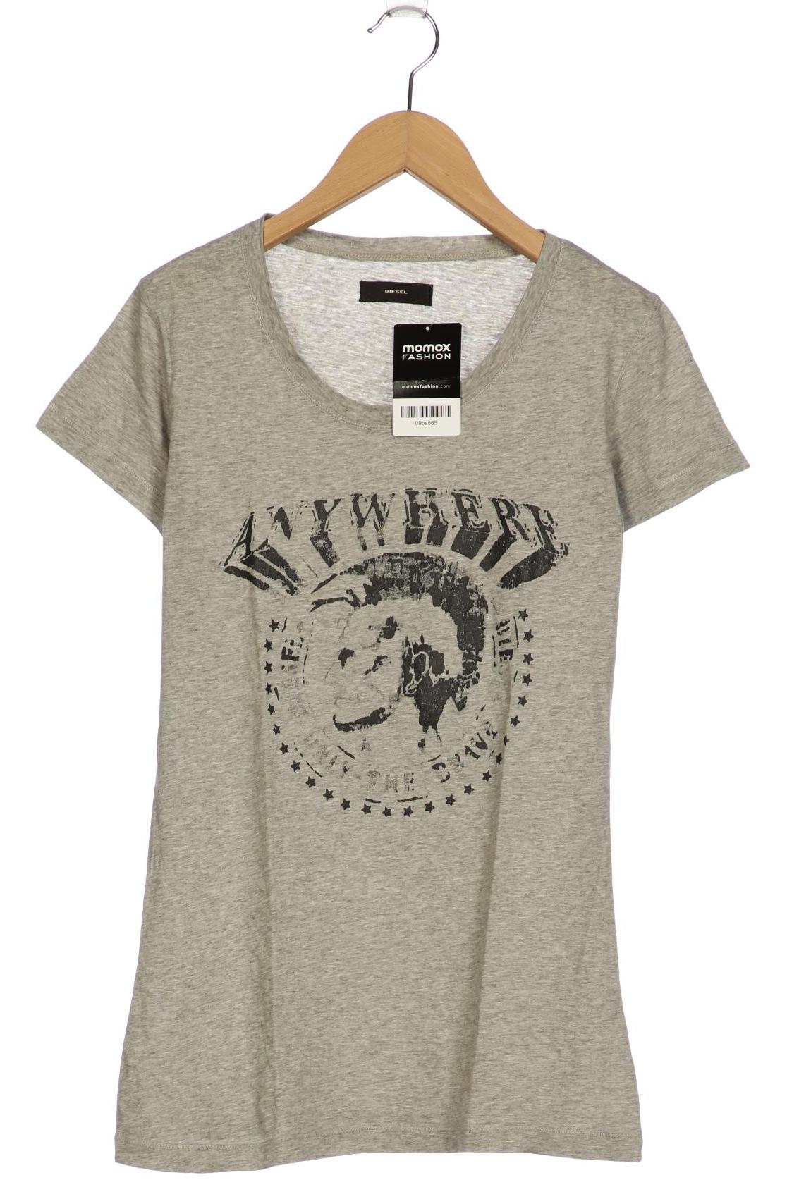 

Diesel Damen T-Shirt, grau, Gr. 38