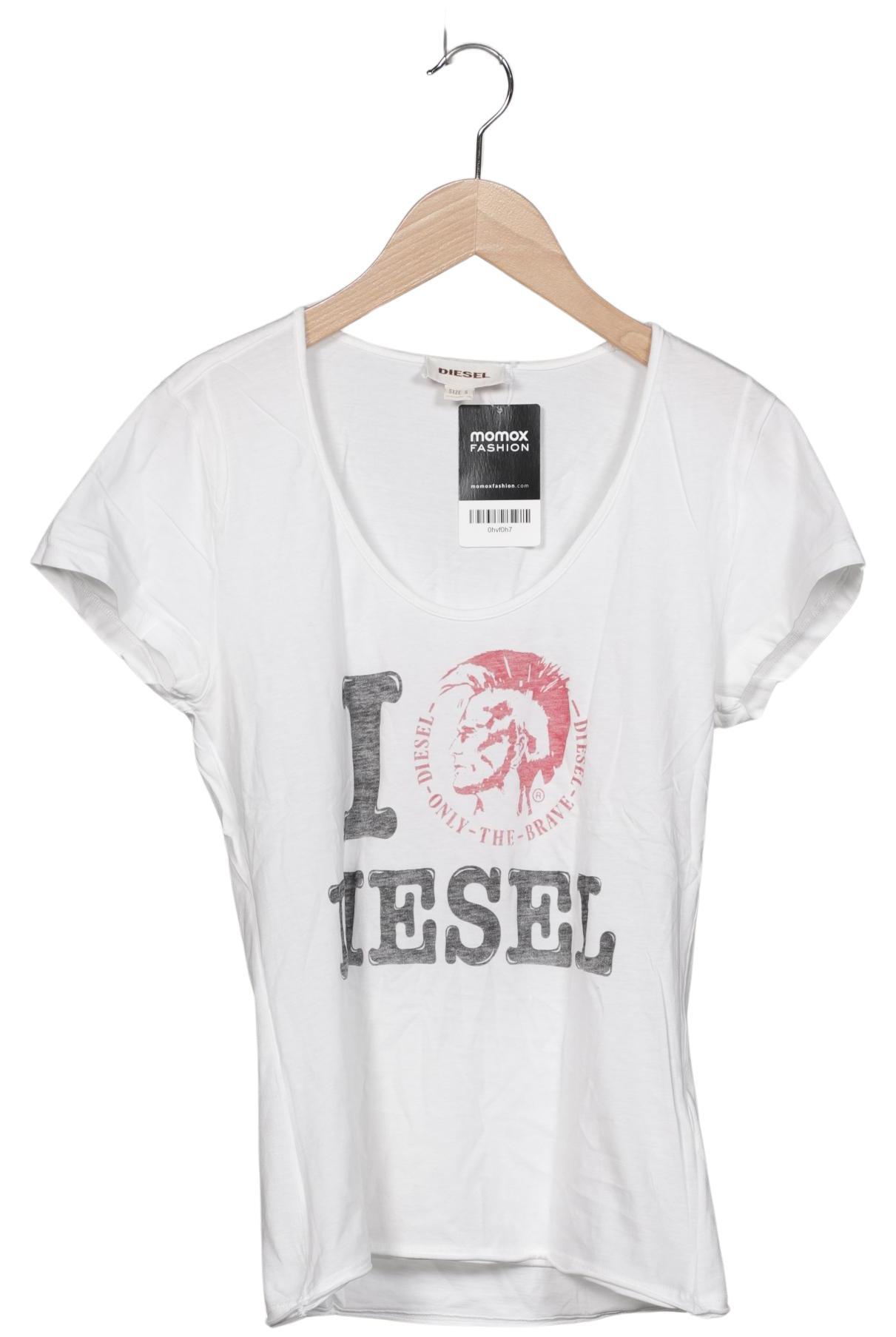 

Diesel Damen T-Shirt, weiß, Gr. 36