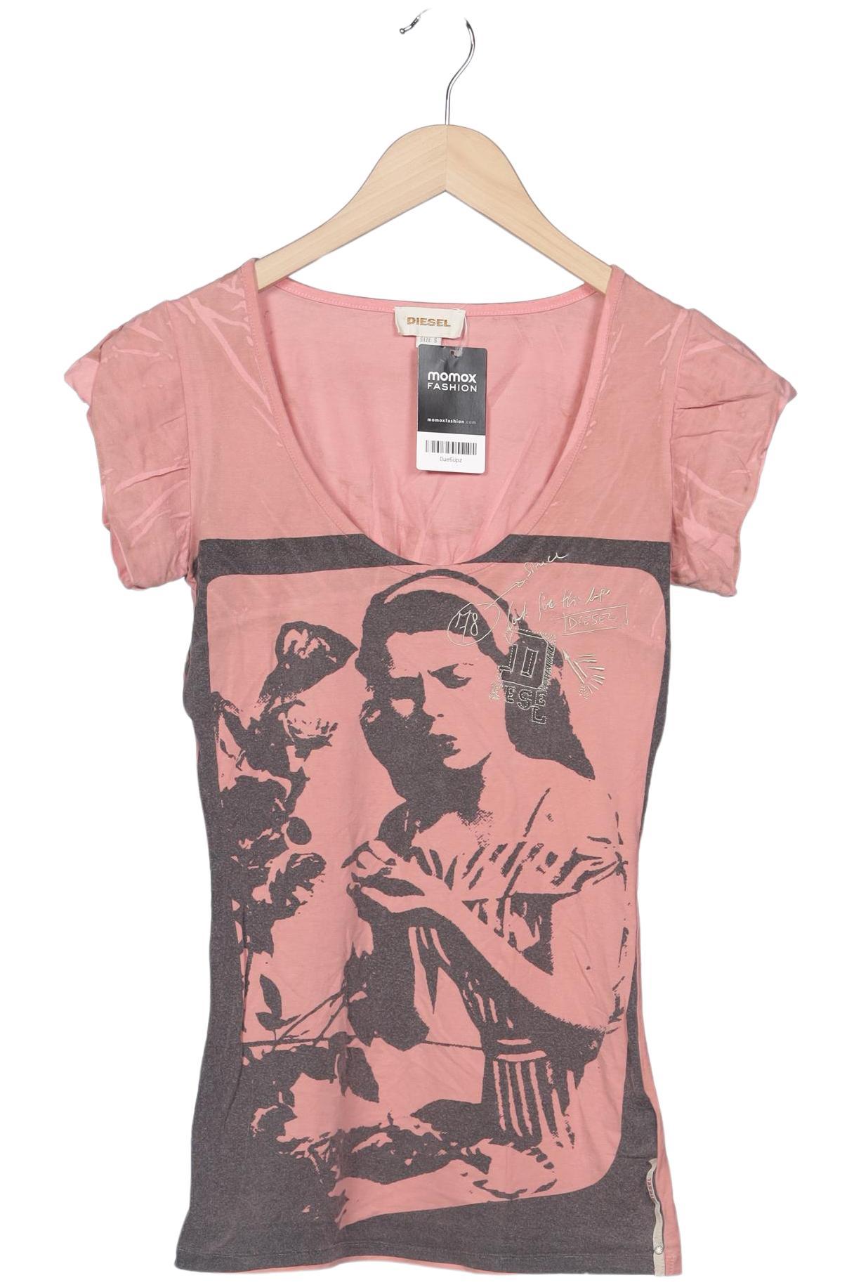 

Diesel Damen T-Shirt, pink, Gr. 36