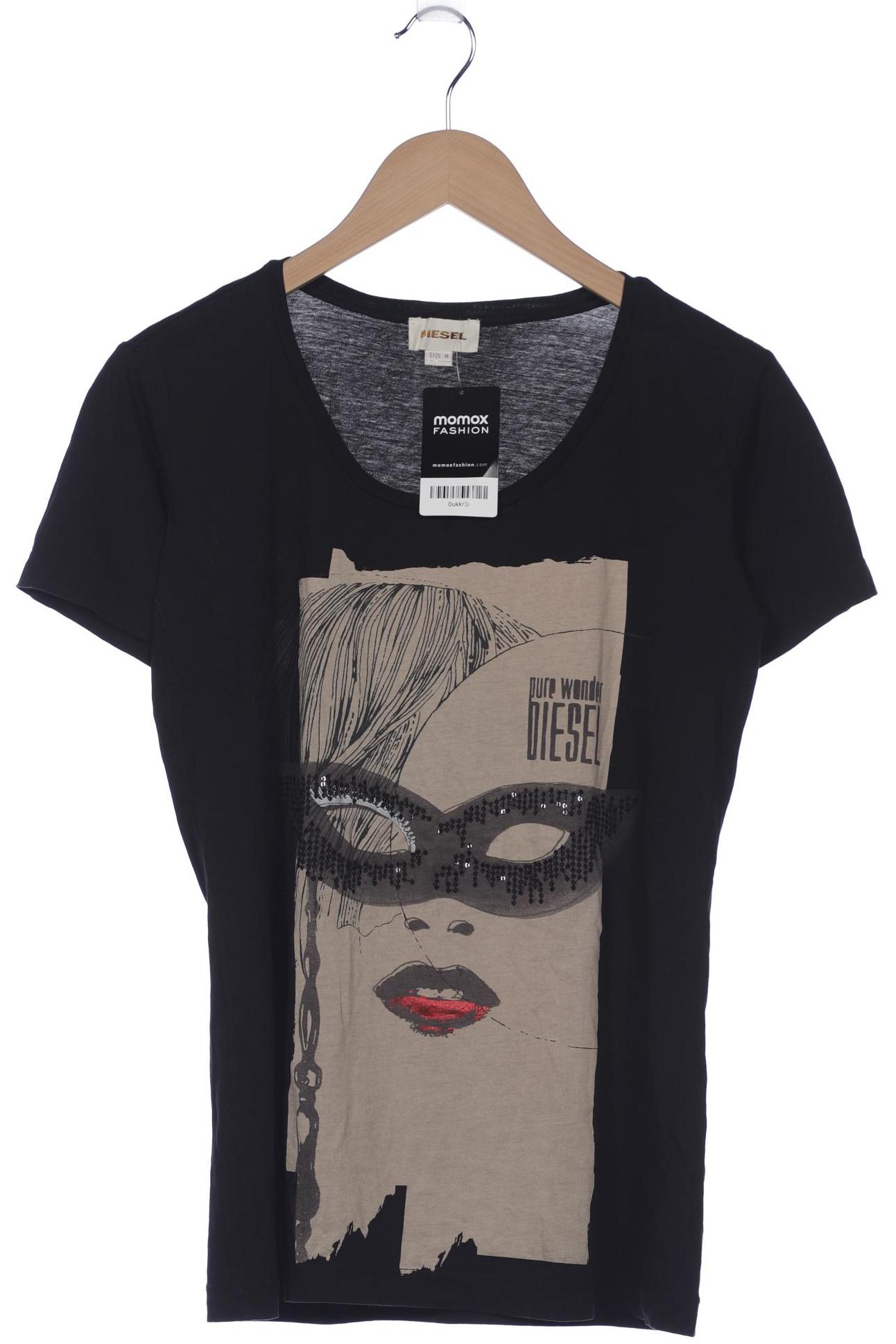 

Diesel Damen T-Shirt, schwarz